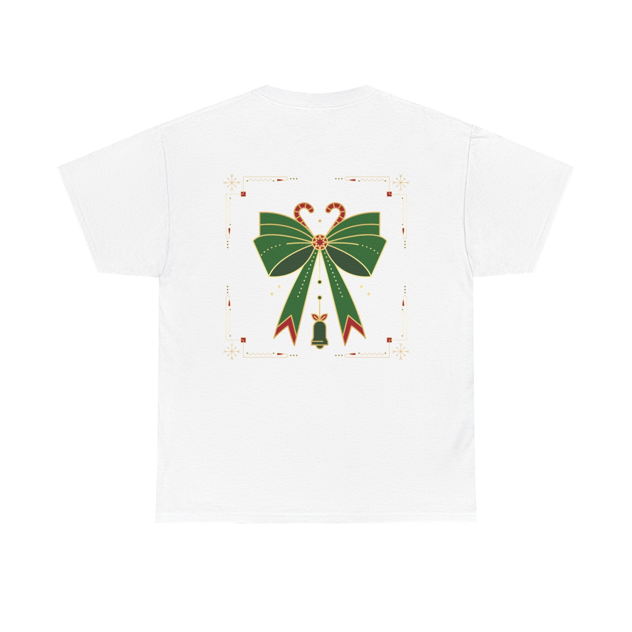 Dad The Bow | Adult Unisex | Minimalist Christmas T-Shirt