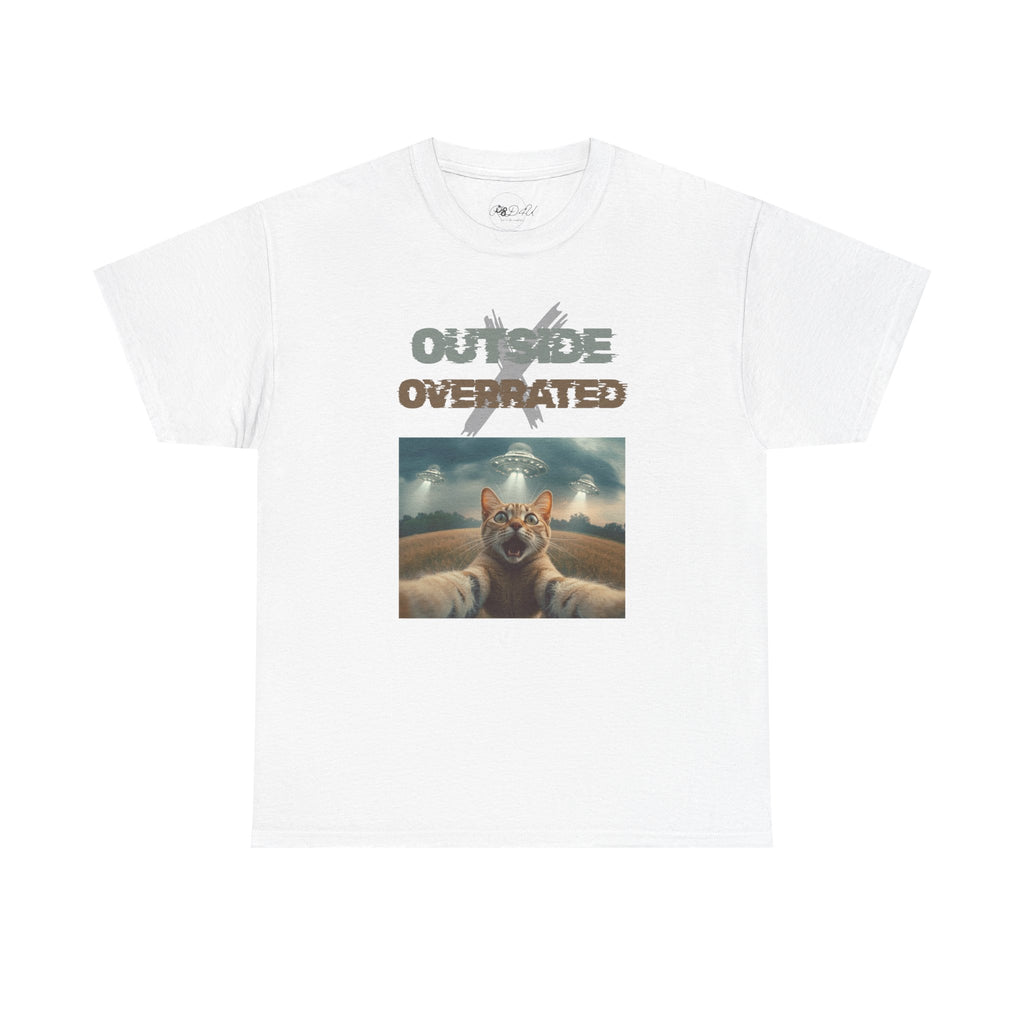 Outside Cat Chronicles | Adult Unisex | Funny T-Shirt