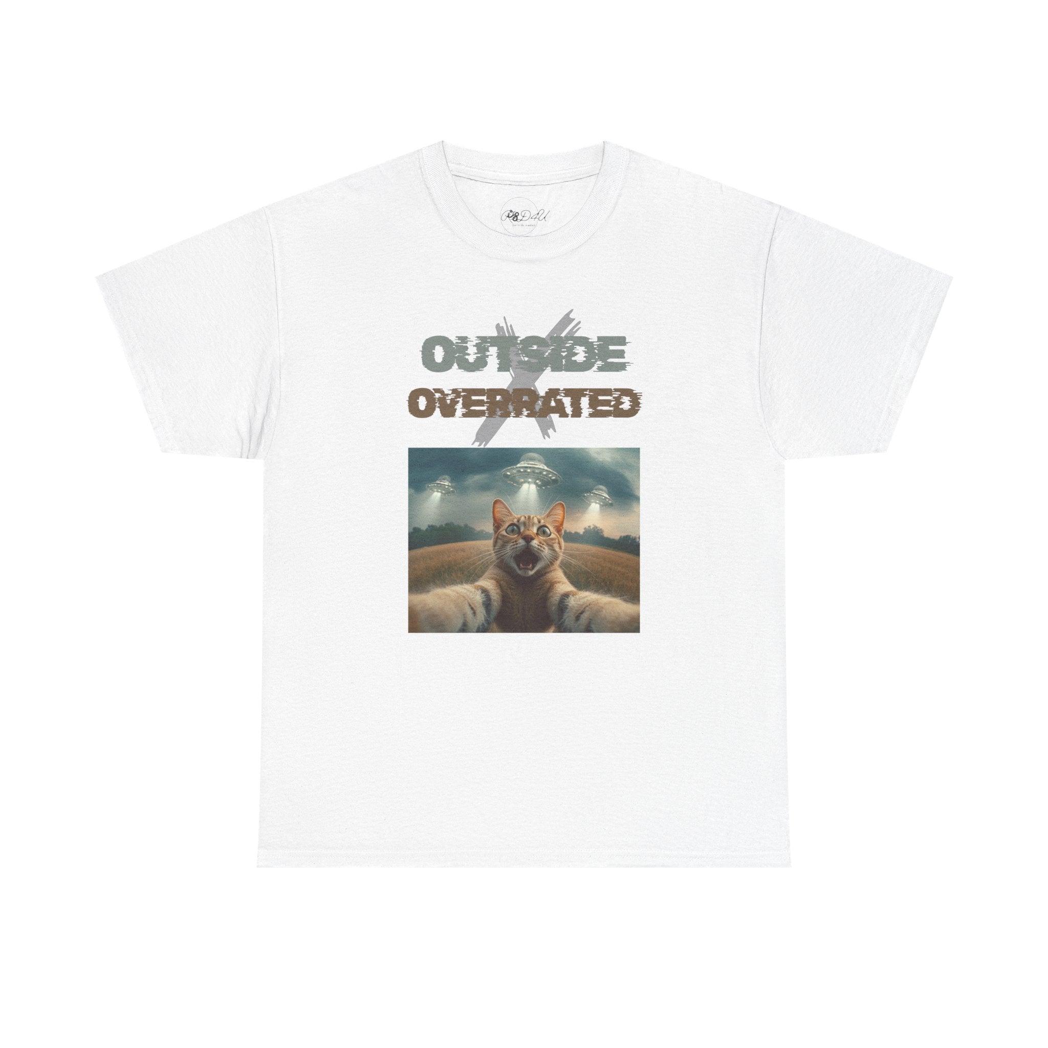 Outside Cat Chronicles | Adult Unisex | Funny T-Shirt