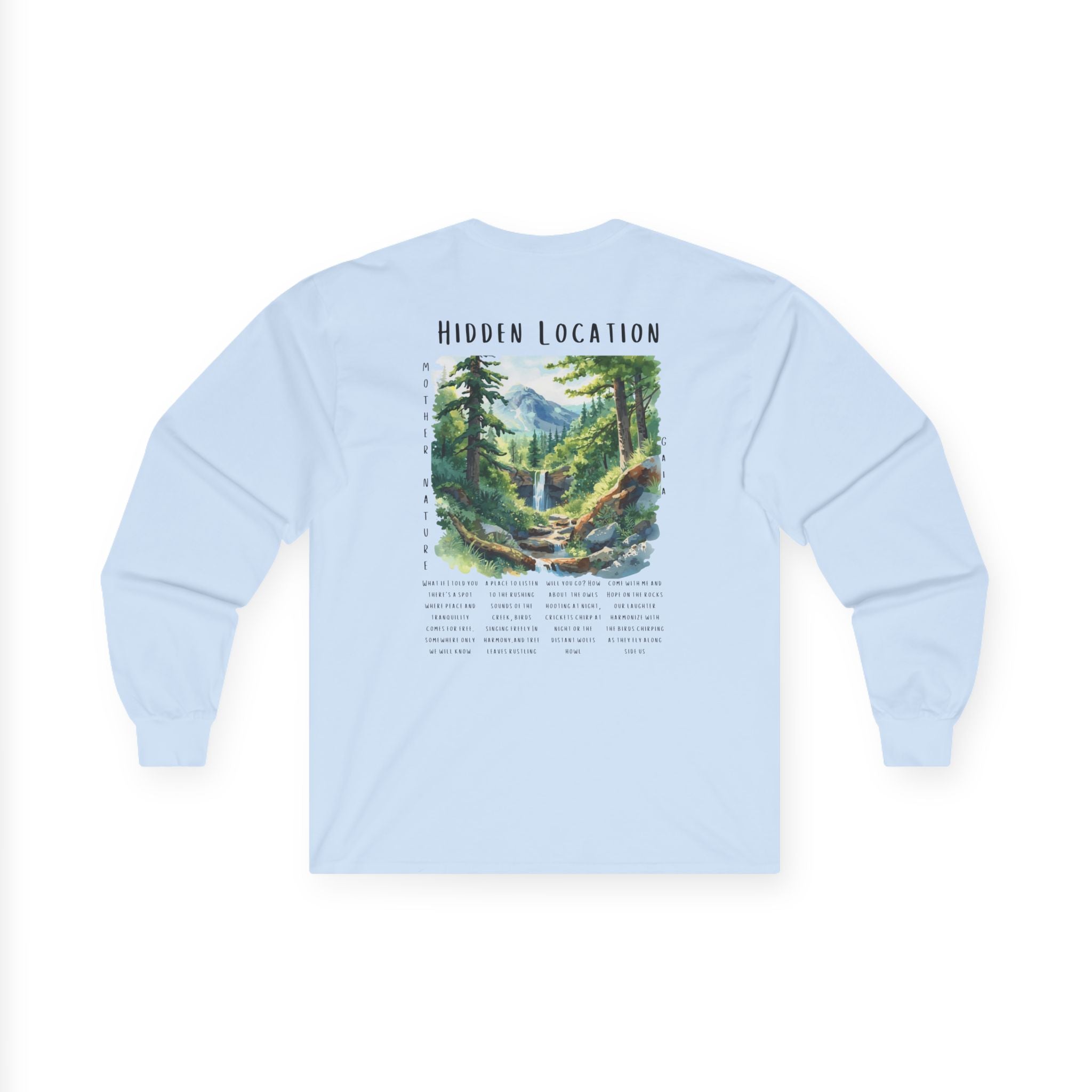 Hidden Location Mother Nature | Adult Unisex | Long Sleeve T-Shirt