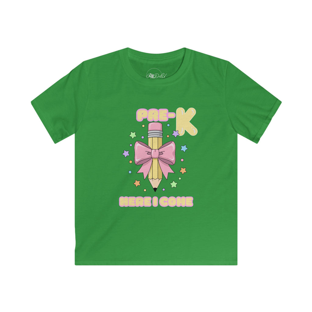 Pre-Kindergarten Here I Come | Youth Unisex | School T-Shirt