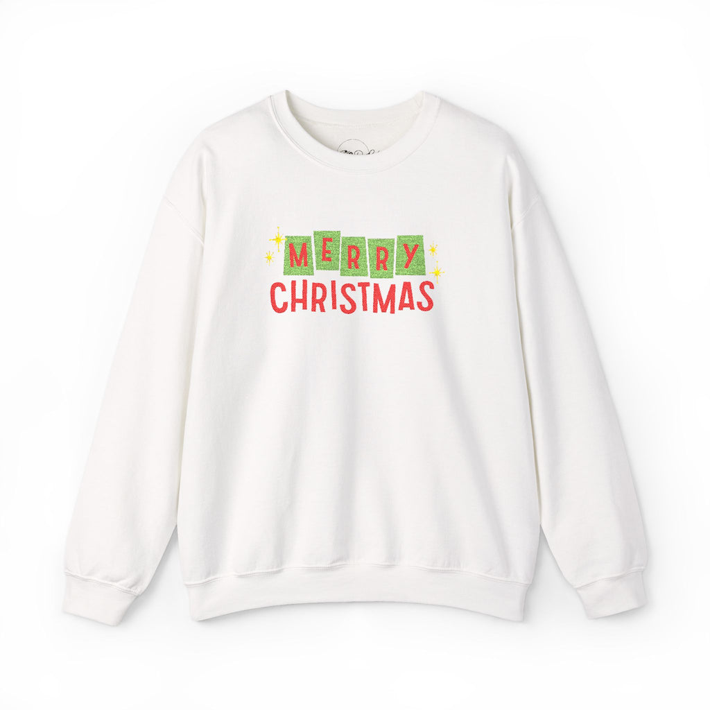 Merry Christmas | Adult Sweater | Christmas Long Sleeve Sweater