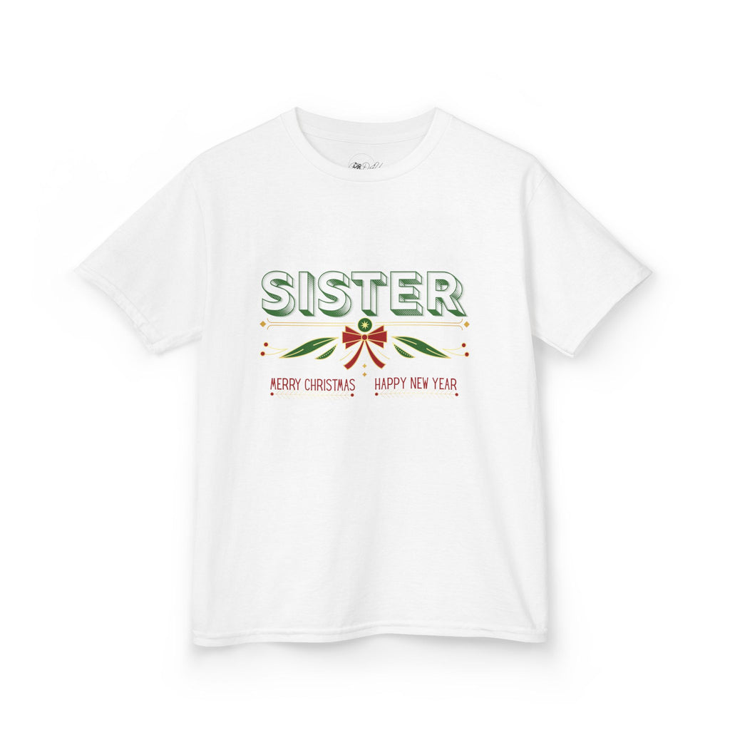 Sister The Chocolate Fairy | Adult Unisex | Minimalist Christmas T-Shirt