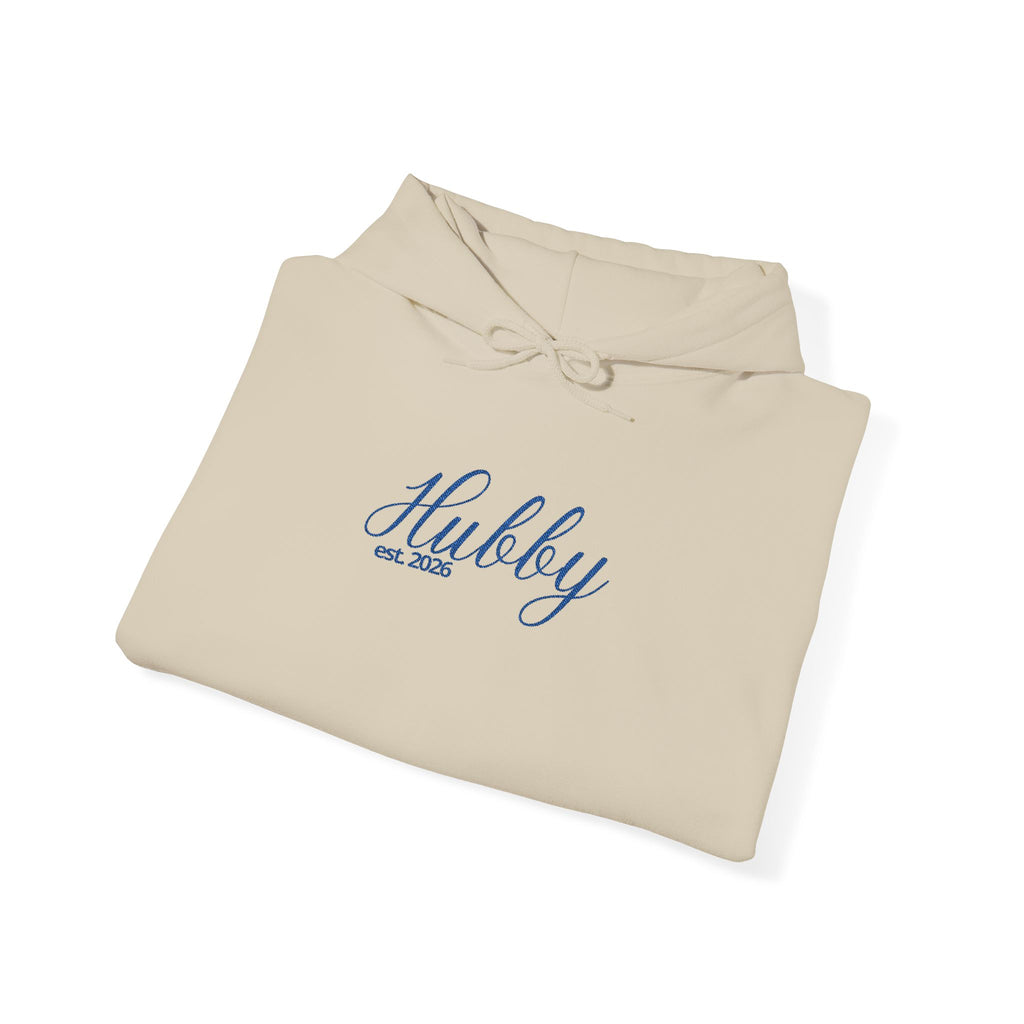 Embroidered Hubby Est. 2026 | Adult Unisex | Long Sleeve Unisex
