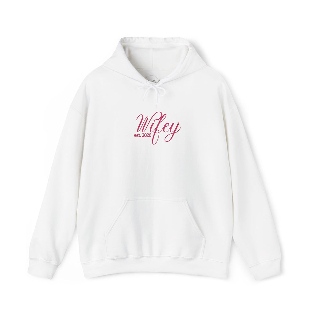 Embroidered Wifey Est. 2026 | Adult Unisex | Long Sleeve Unisex
