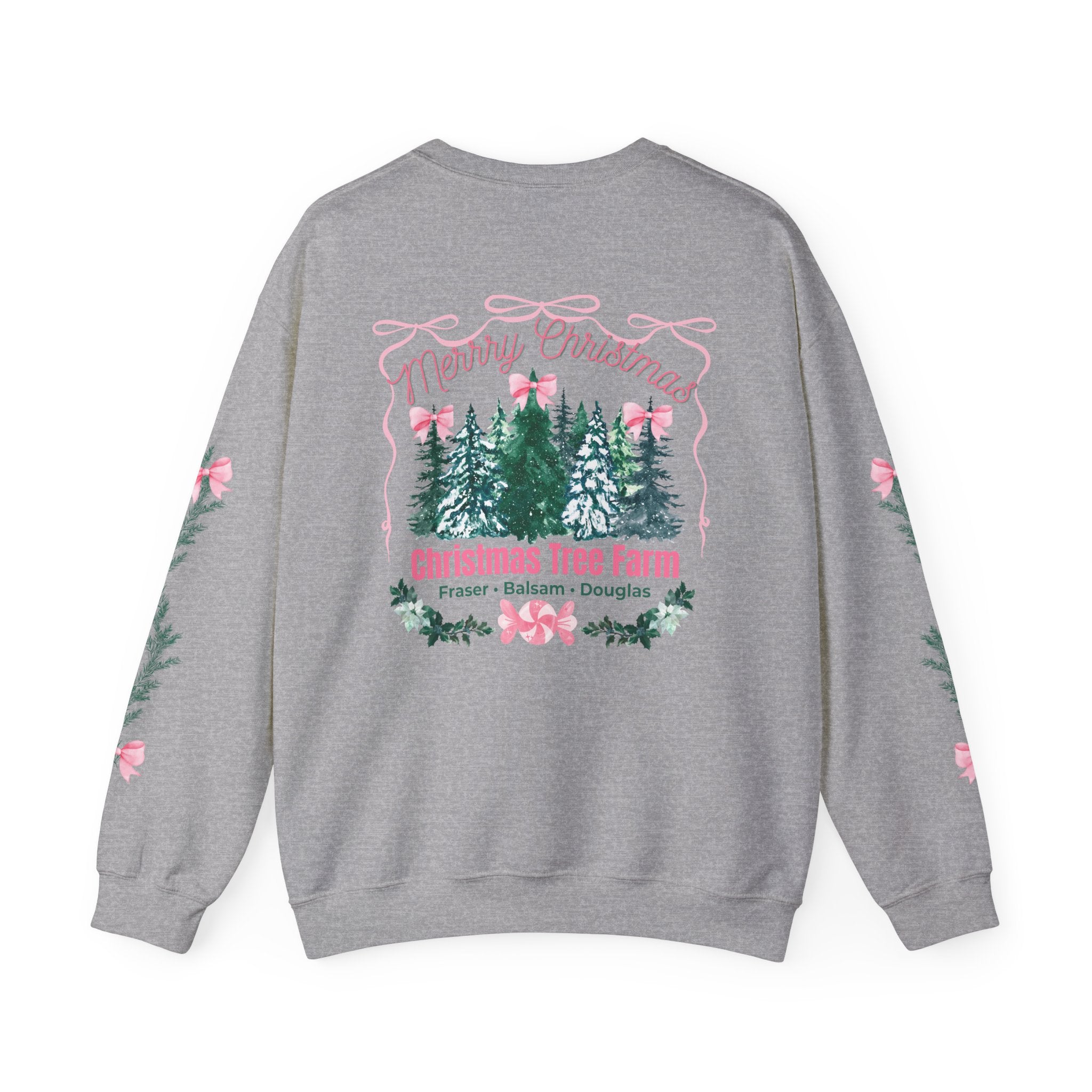 Bows On The Tree Farm | Adult Unisex | Christmas Sweatshirt