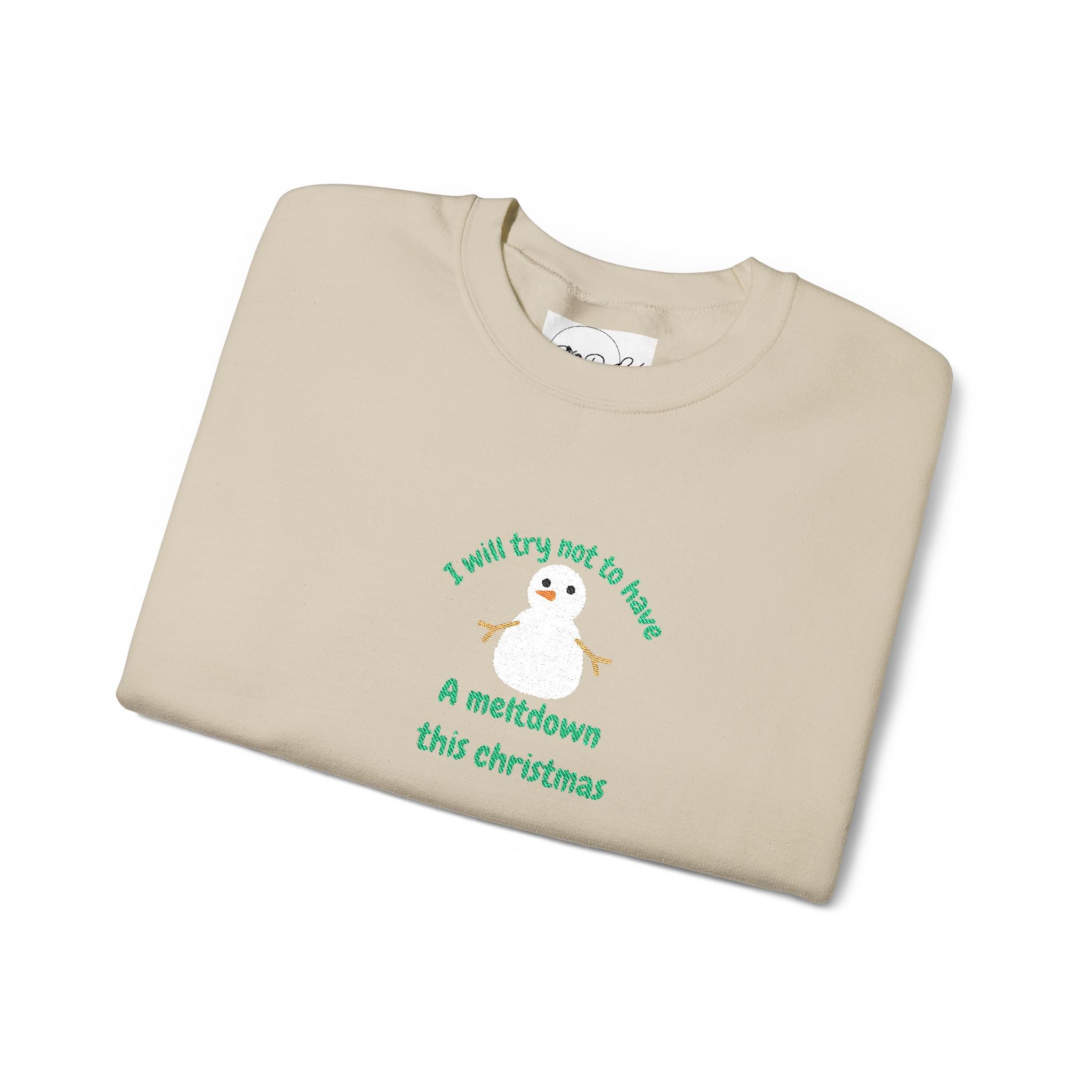 Meltdown Snowman | Adult Unisex | Christmas Sweatshirt