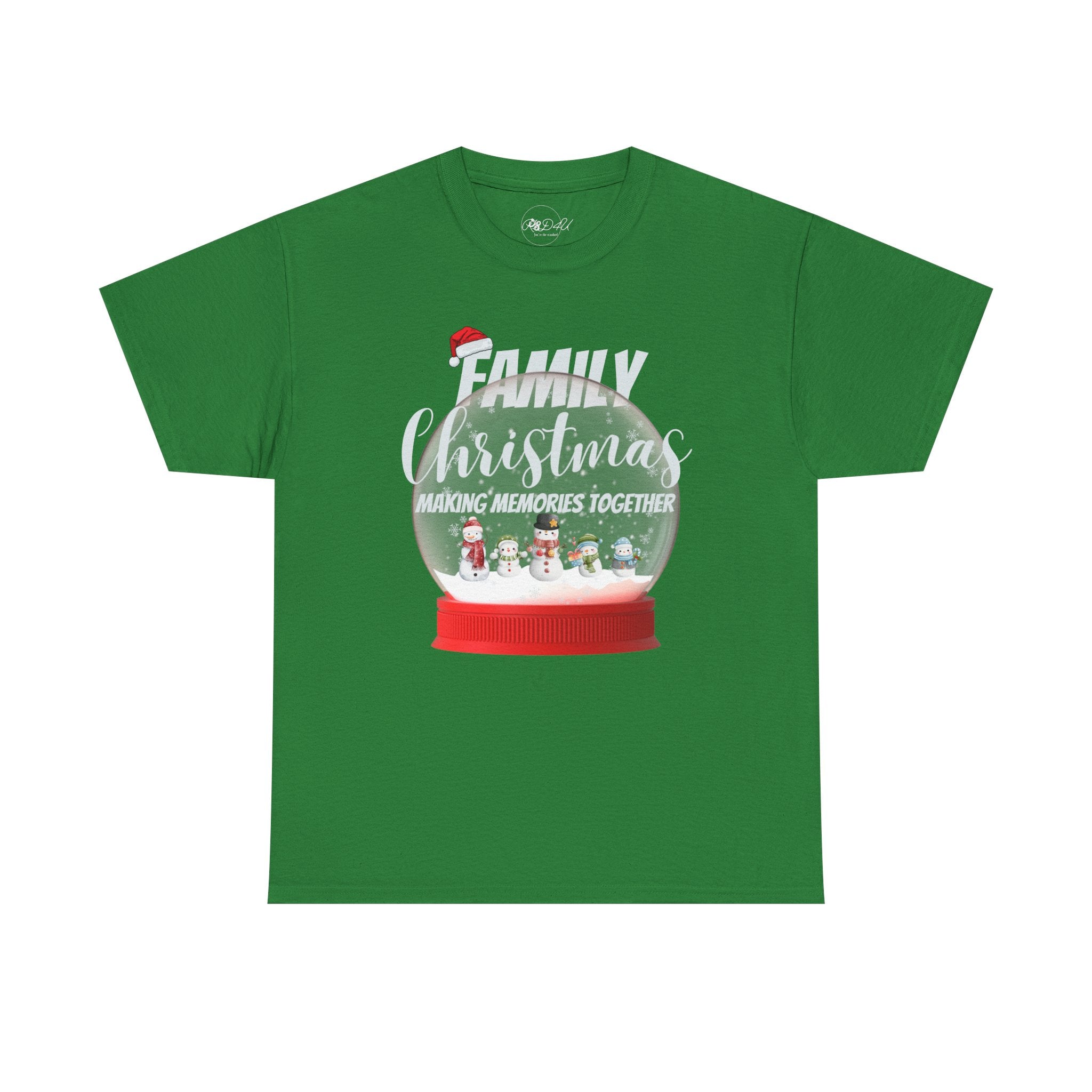 Family Christmas Snow Globe | Adult Unisex | Christmas T-Shirt