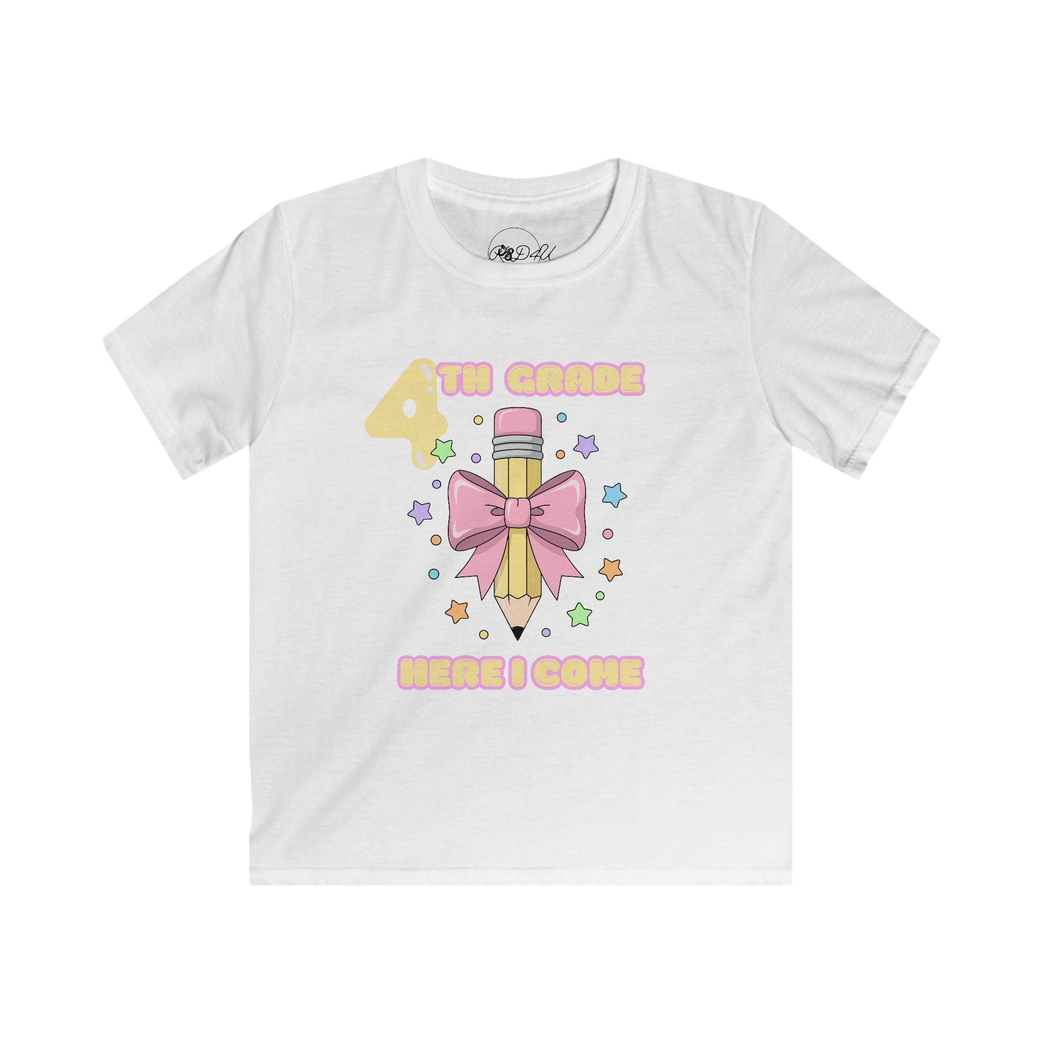 Fourth Grade Here I Come | Youth Unisex | School T-Shirt