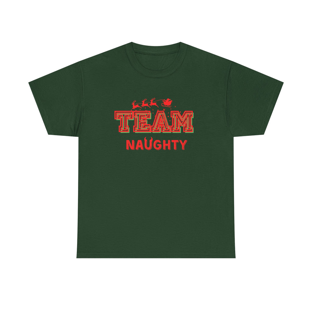 Team Naughty | Adult Unisex | Christmas T-Shirt