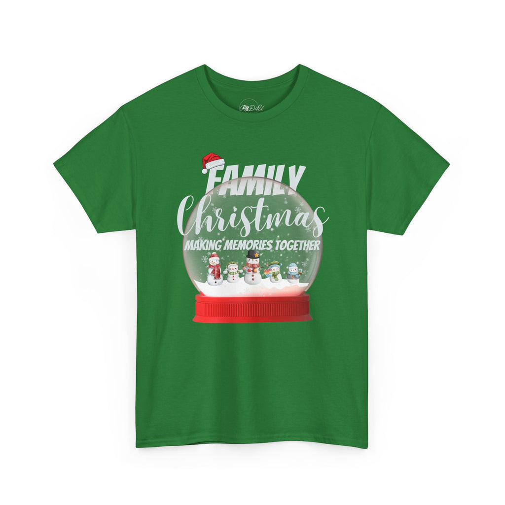Family Christmas Snow Globe | Adult Unisex | Christmas T-Shirt