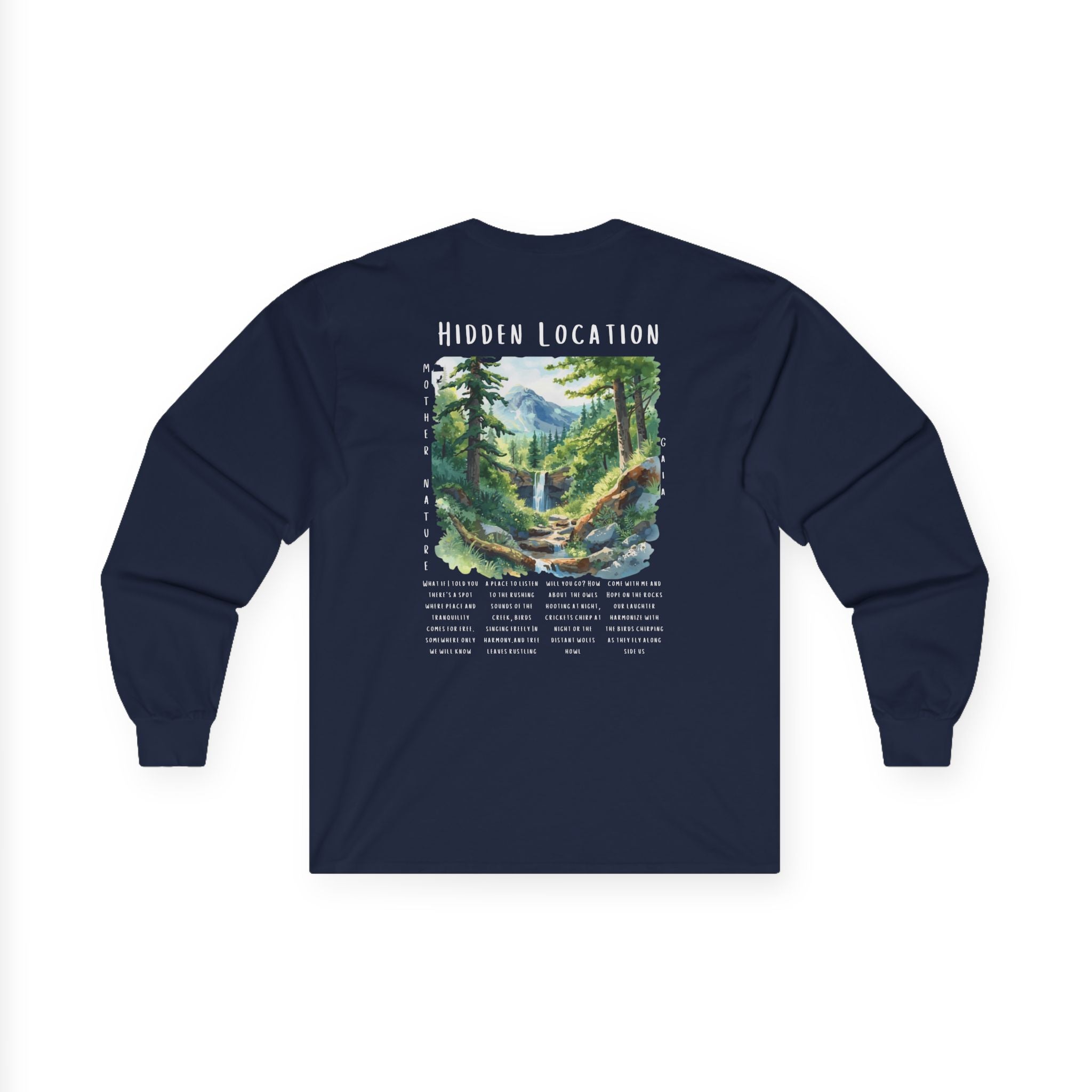 Hidden Location Mother Nature | Adult Unisex | Long Sleeve T-Shirt