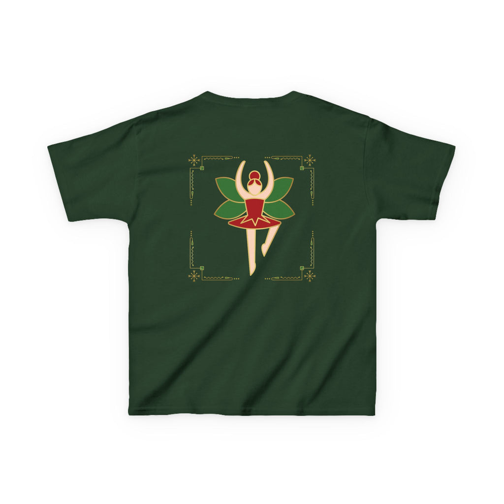 Youth Mini The Vanilla Ballerina | Youth Unisex | Minimalist Christmas T-Shirt