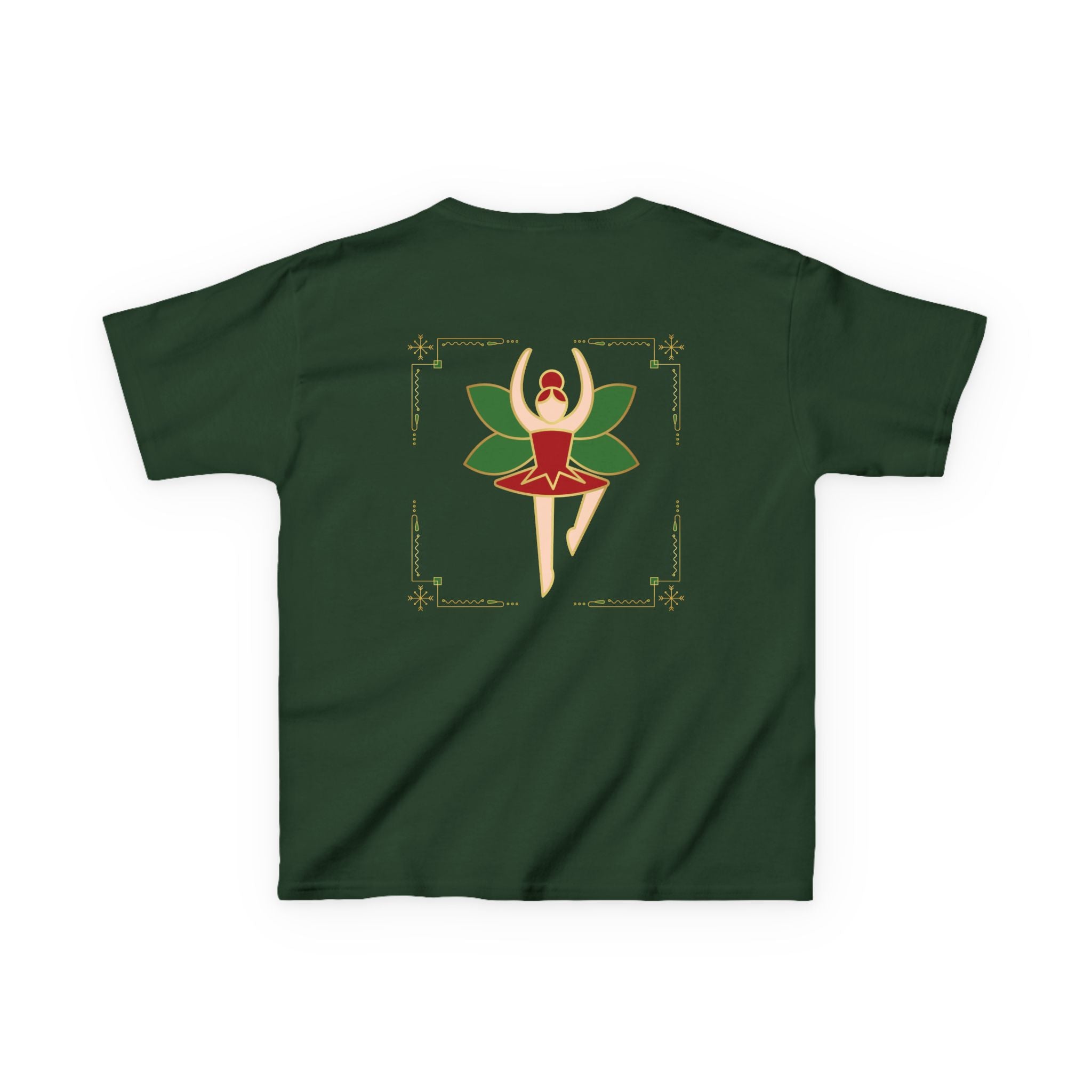 Youth Mini The Vanilla Ballerina | Youth Unisex | Minimalist Christmas T-Shirt