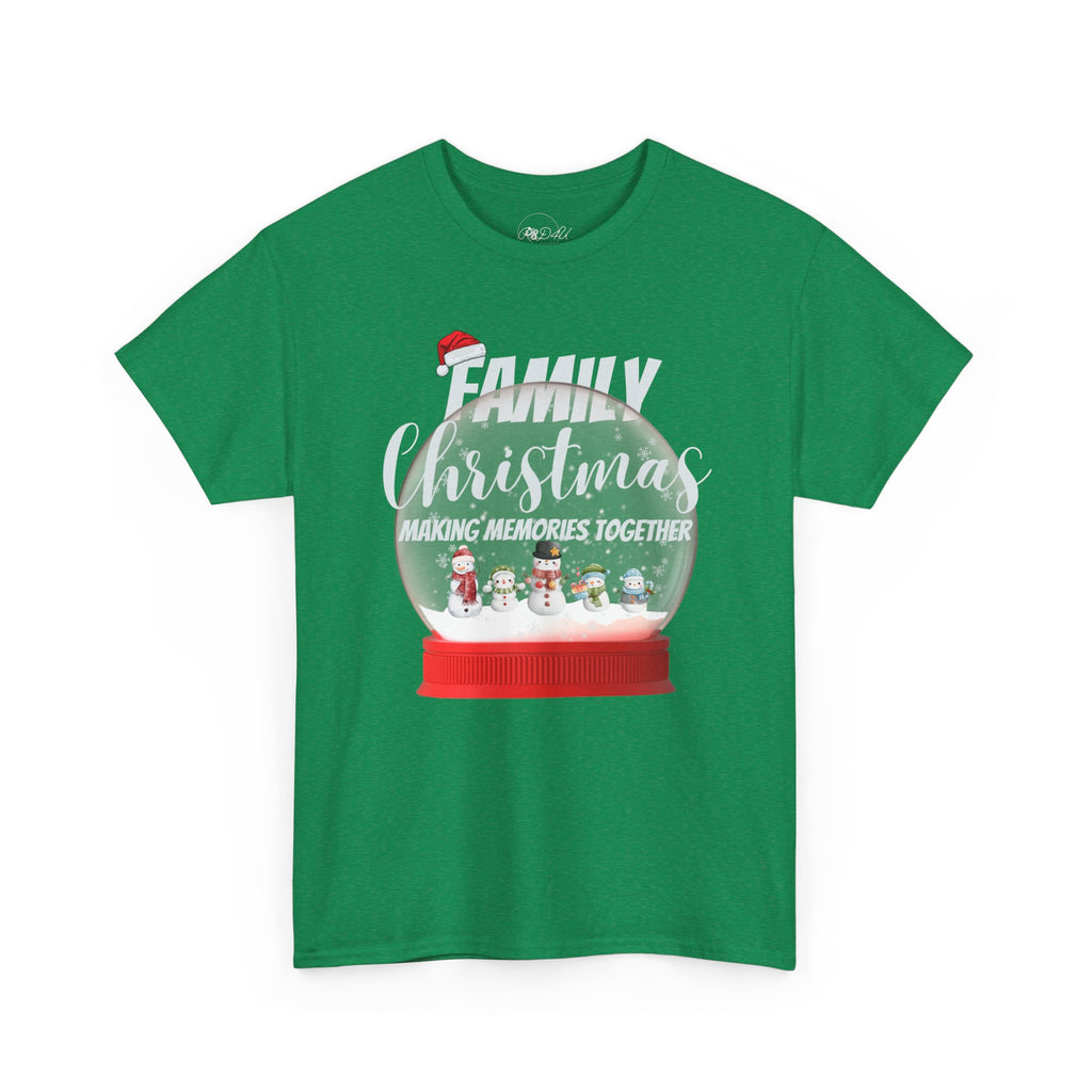 Family Christmas Snow Globe | Adult Unisex | Christmas T-Shirt