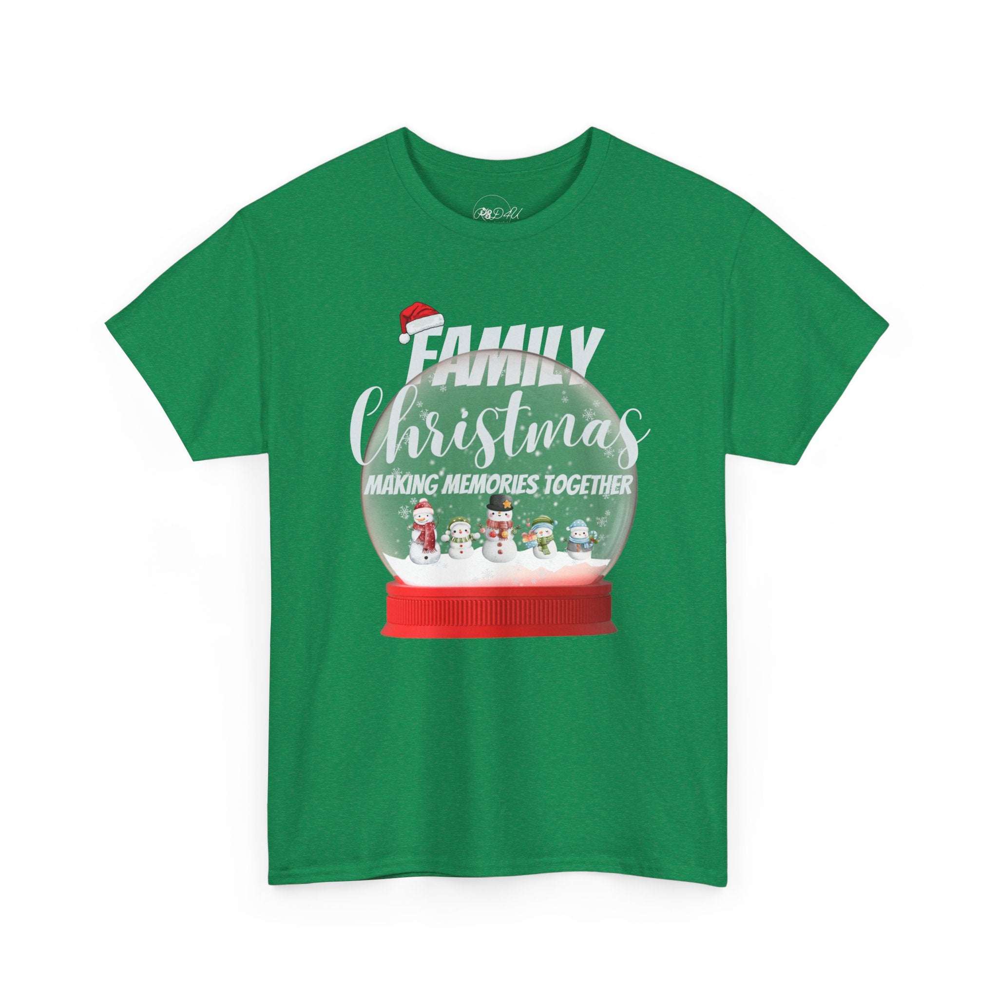 Family Christmas Snow Globe | Adult Unisex | Christmas T-Shirt