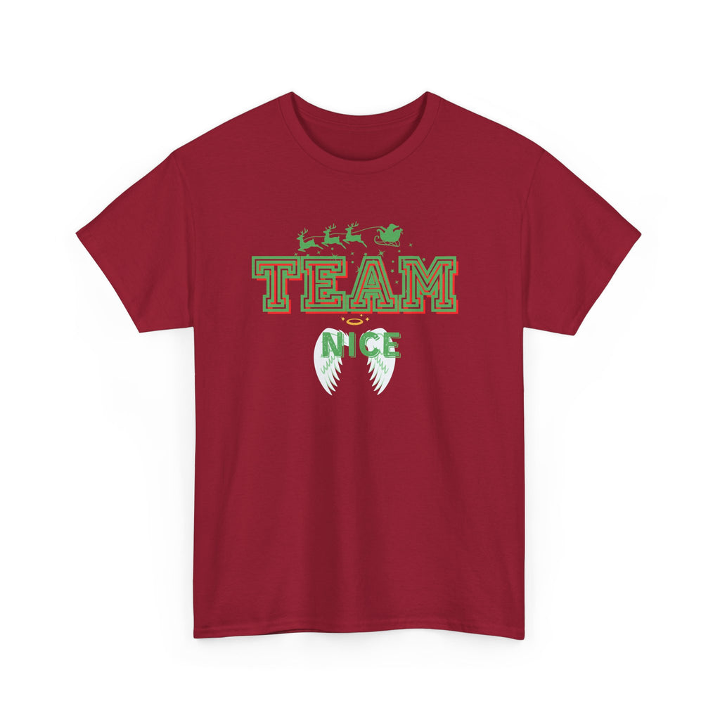 Team Nice | Adult Unisex | Christmas T-Shirt
