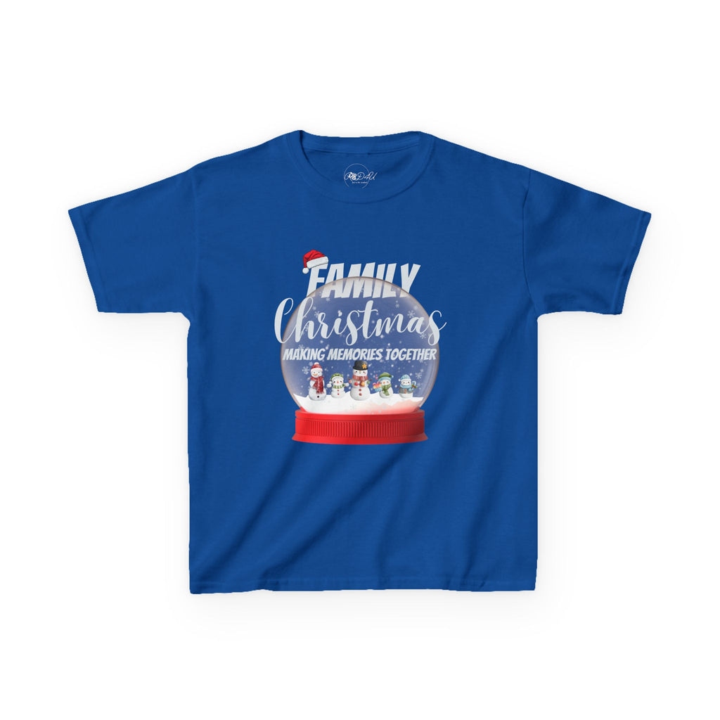 Family Christmas Snow Glabe | Youth Unisex | Christmas T-Shirt