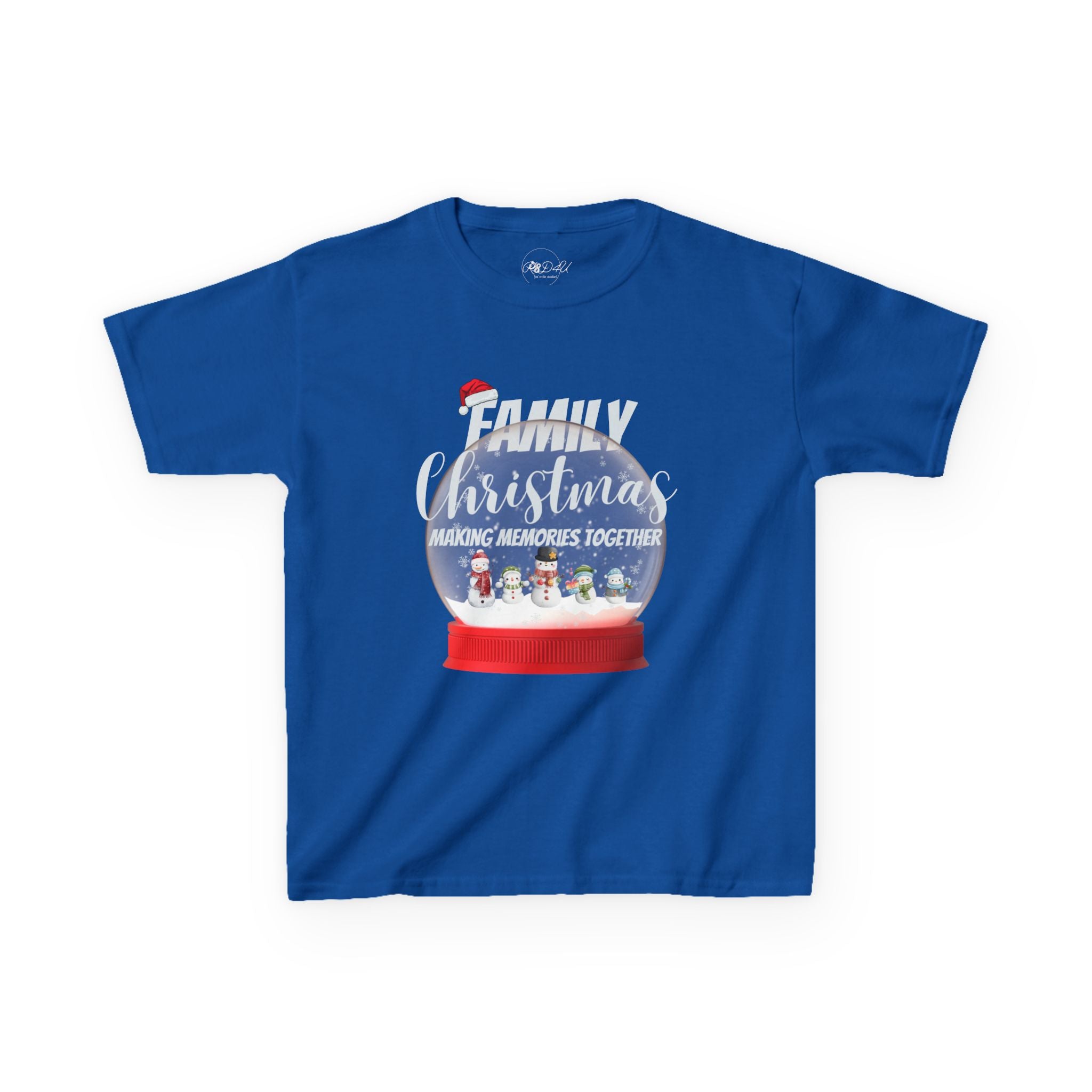 Family Christmas Snow Glabe | Youth Unisex | Christmas T-Shirt