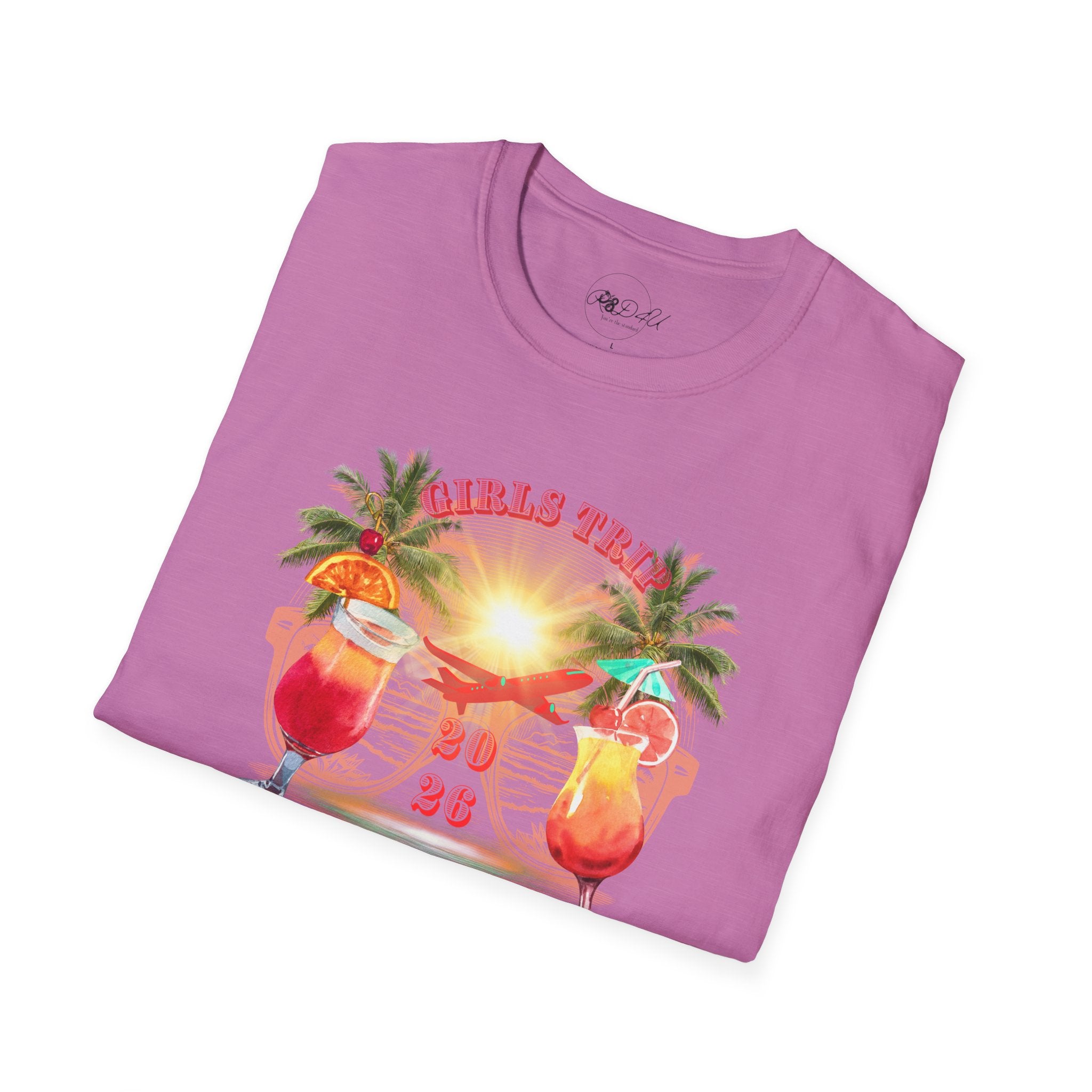 2026 Girls Tropical Trip | Adult Soft Style Unisex | Vacation T-Shirt