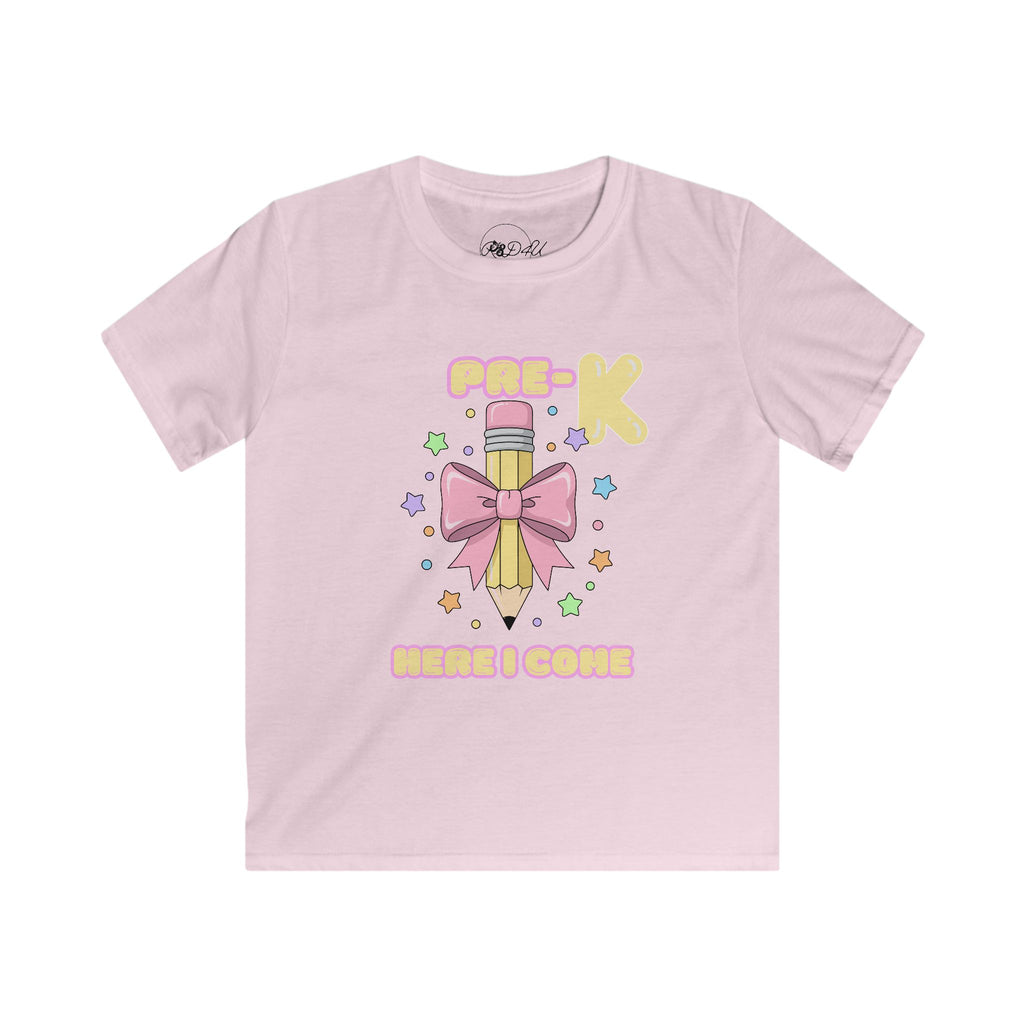 Pre-Kindergarten Here I Come | Youth Unisex | School T-Shirt