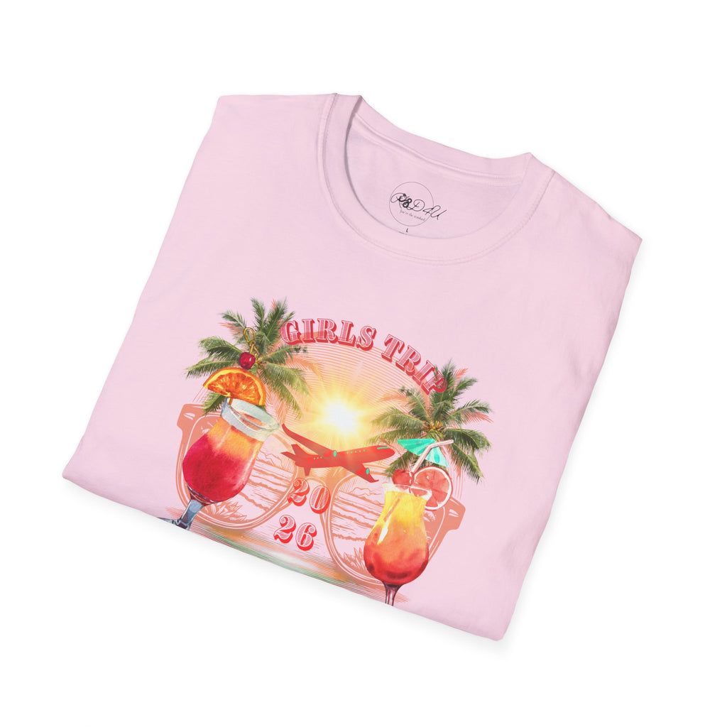 2026 Girls Tropical Trip | Adult Soft Style Unisex | Vacation T-Shirt