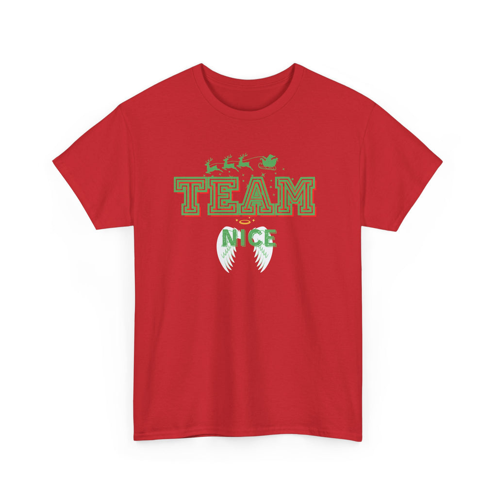 Team Nice | Adult Unisex | Christmas T-Shirt