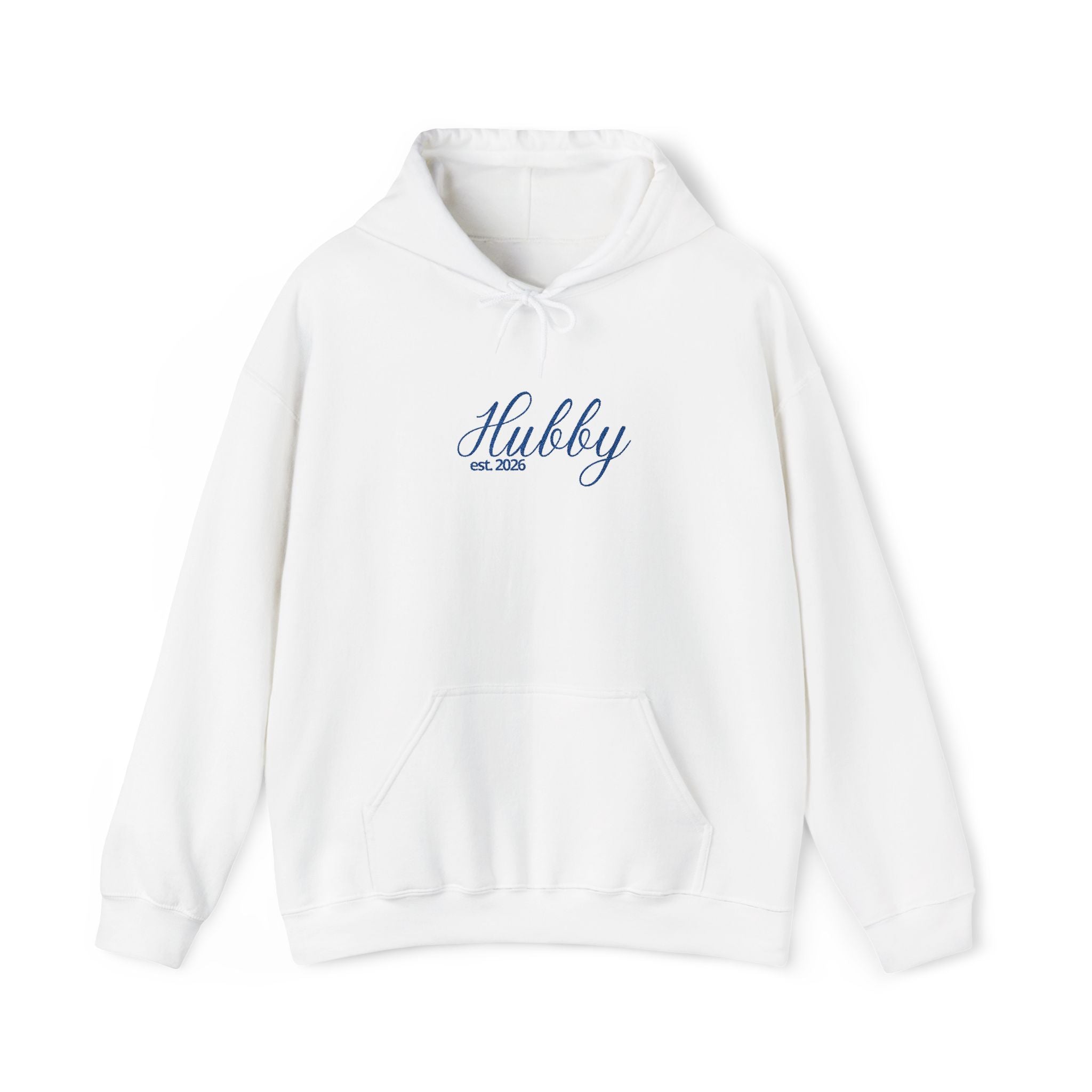 Embroidered Hubby Est. 2026 | Adult Unisex | Long Sleeve Unisex