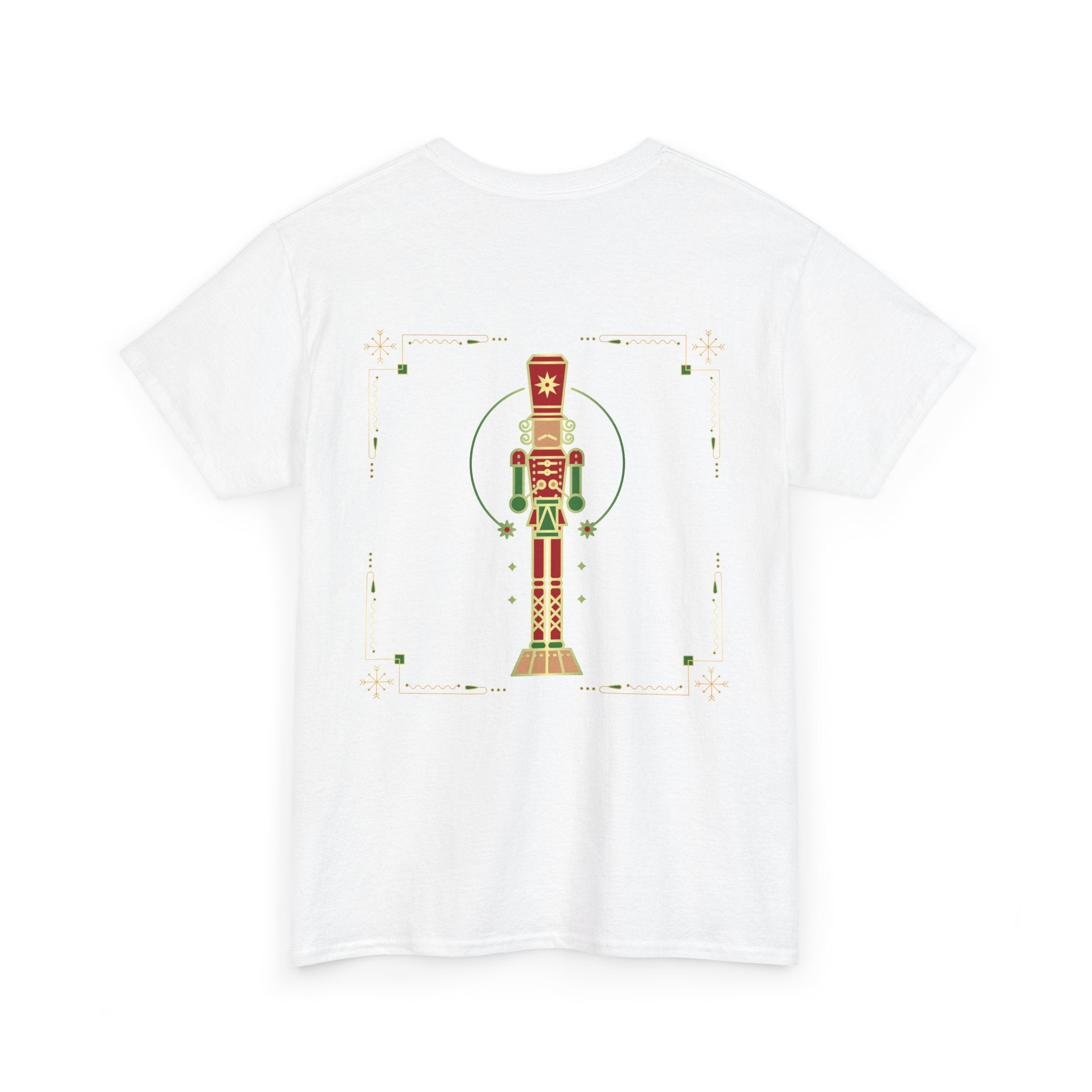 Dad The Caramel Nutcracker | Adult Unisex | Minimalist Christmas T-Shirt