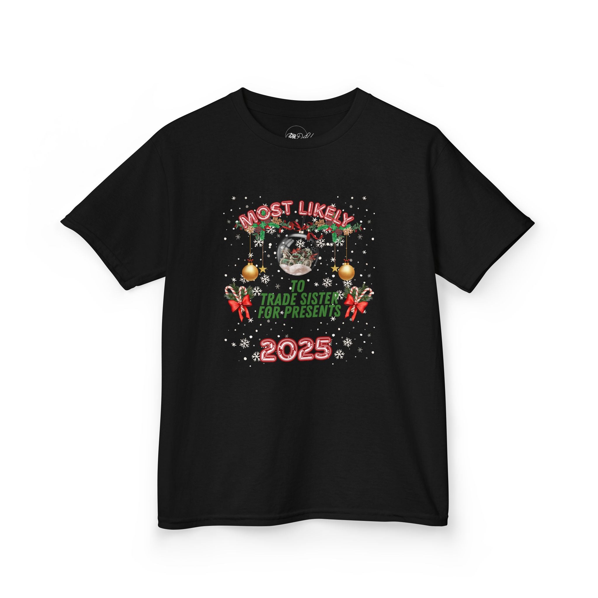Most Likely To.. Trade Parents Presents | Youth Unisex | Christmas T-Shirt