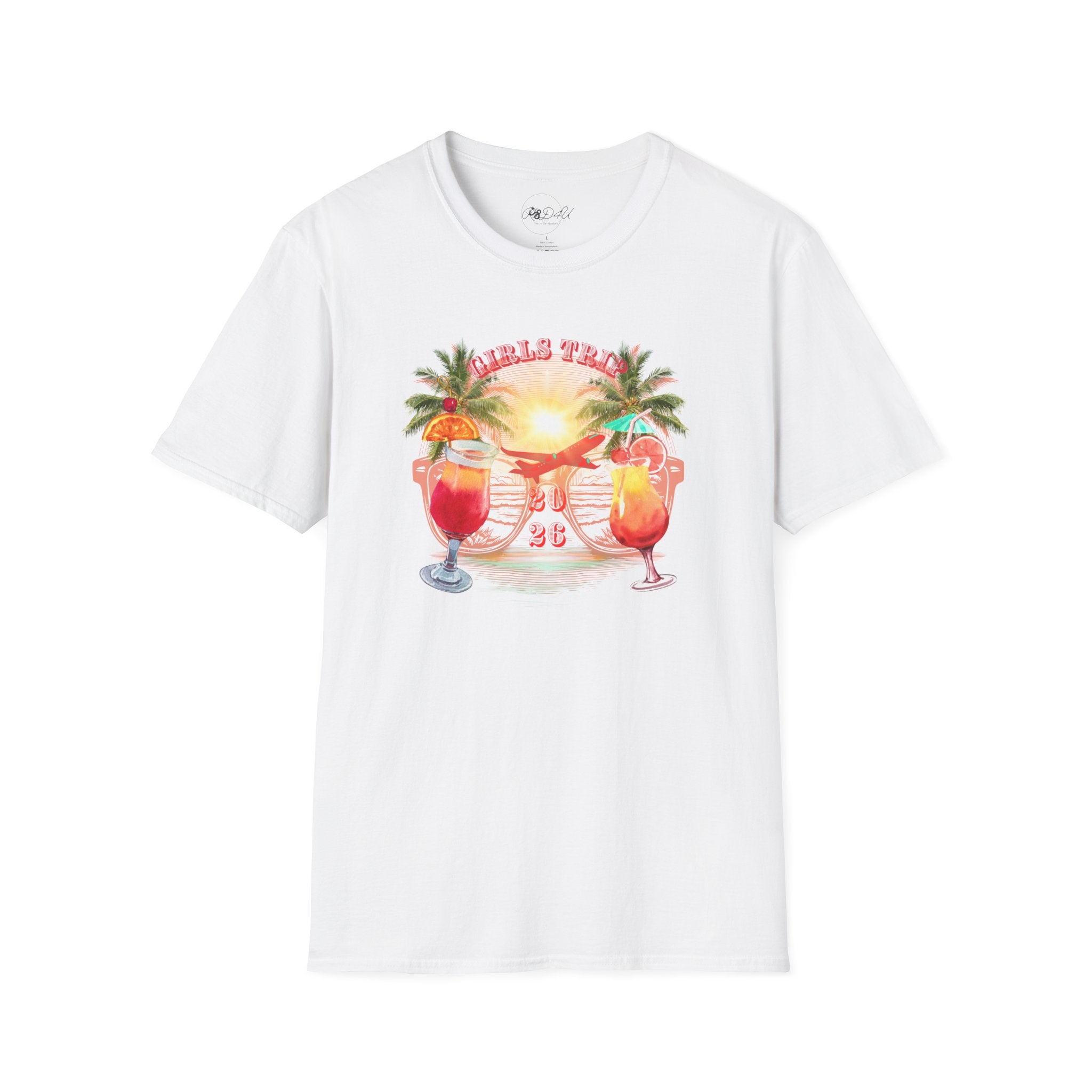 2026 Girls Tropical Trip | Adult Soft Style Unisex | Vacation T-Shirt