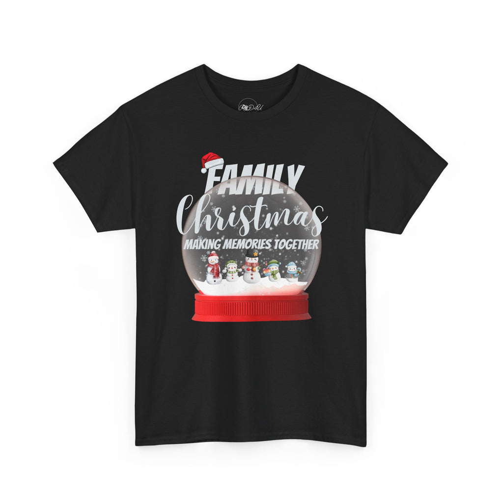 Family Christmas Snow Globe | Adult Unisex | Christmas T-Shirt