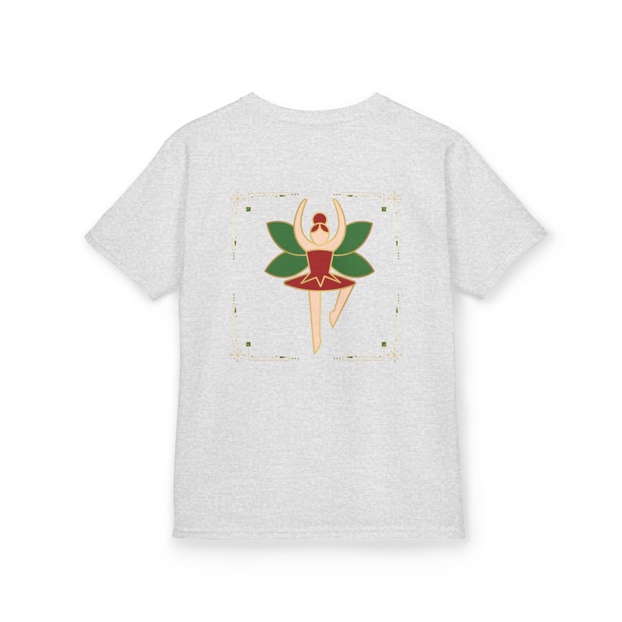 Youth Mini The Vanilla Ballerina | Youth Unisex | Minimalist Christmas T-Shirt