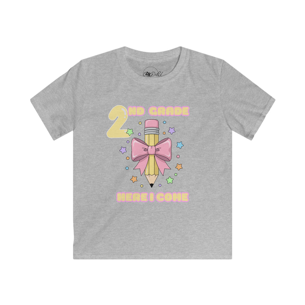 Second Grade Here I Come | Youth Unisex | School T-Shirt
