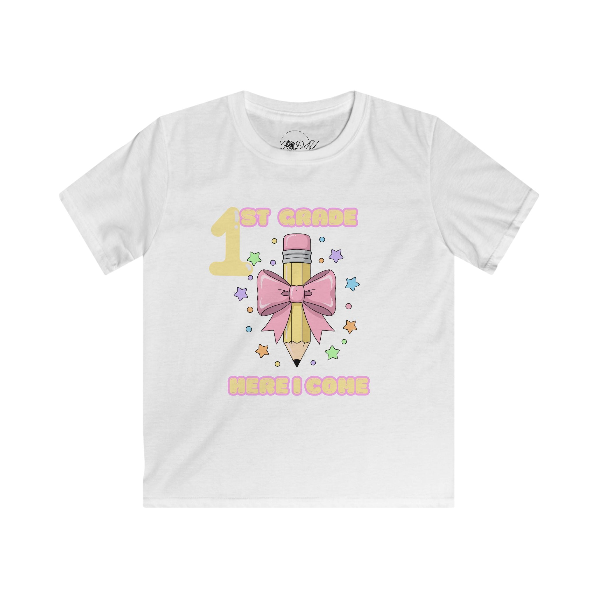 First Grade Here I Come | Youth Unisex | School T-Shirt