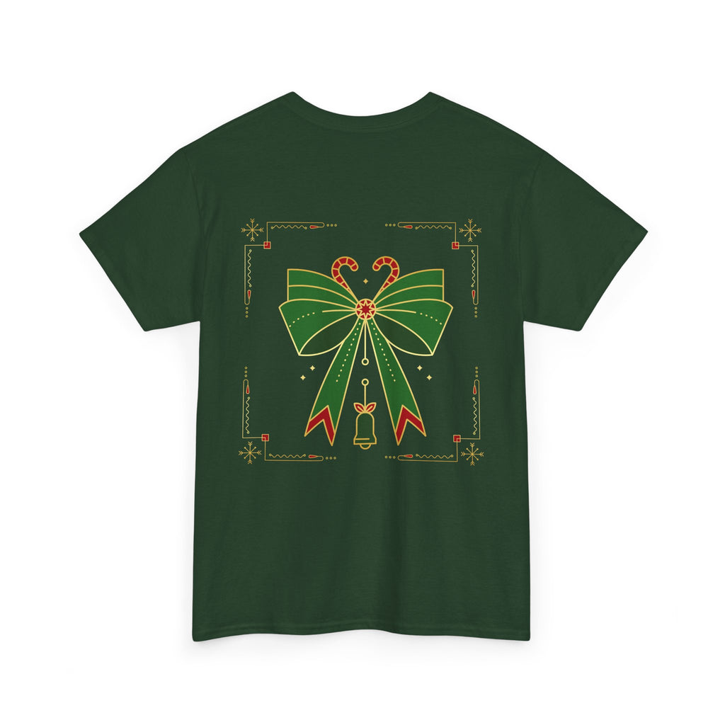 Mom The Bow | Adult Unisex | Minimalist Christmas T-Shirt