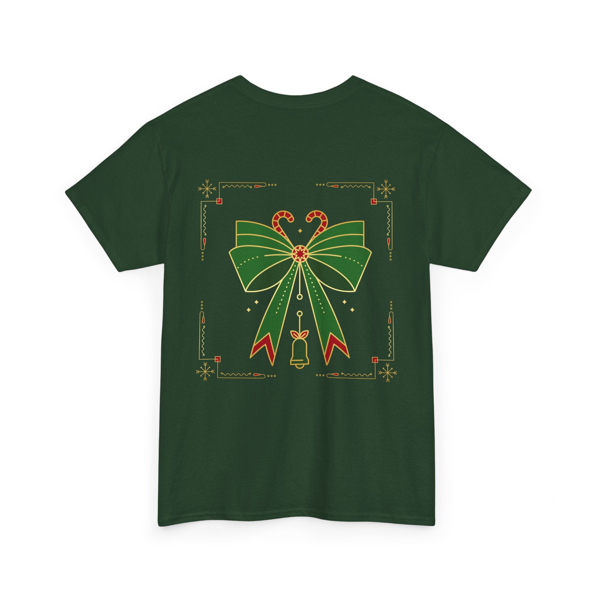 Mom The Bow | Adult Unisex | Minimalist Christmas T-Shirt