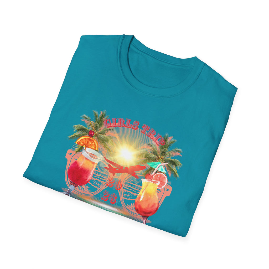 2026 Girls Tropical Trip | Adult Soft Style Unisex | Vacation T-Shirt