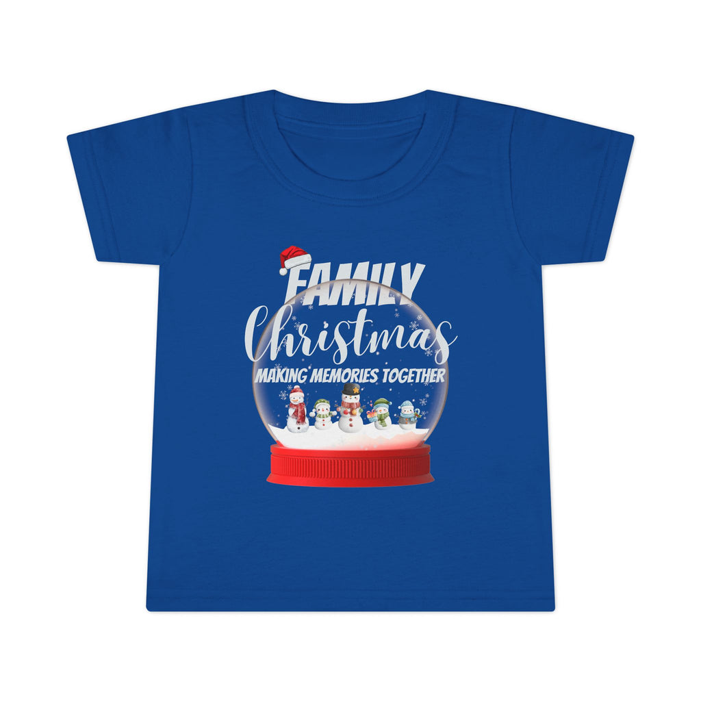 Family Christmas Snow Globe | Toddler Unisex | Christmas T-Shirt