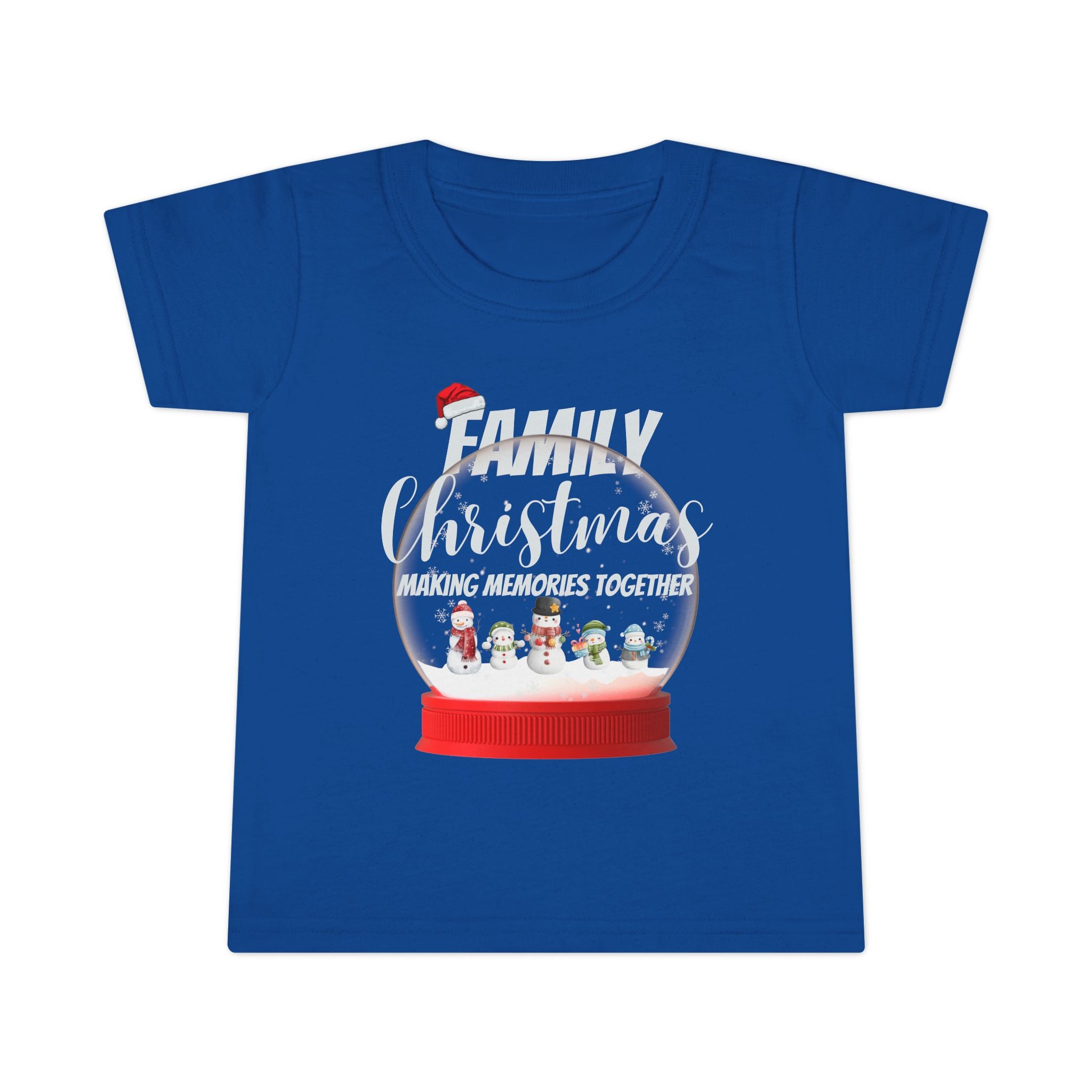 Family Christmas Snow Globe | Toddler Unisex | Christmas T-Shirt