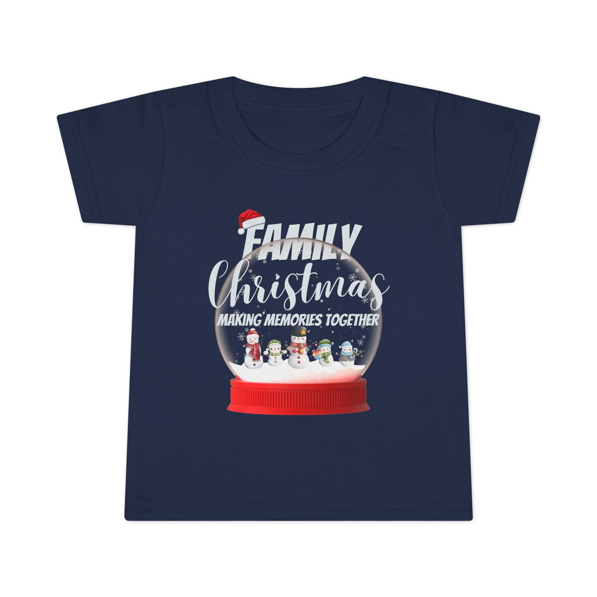 Family Christmas Snow Globe | Toddler Unisex | Christmas T-Shirt