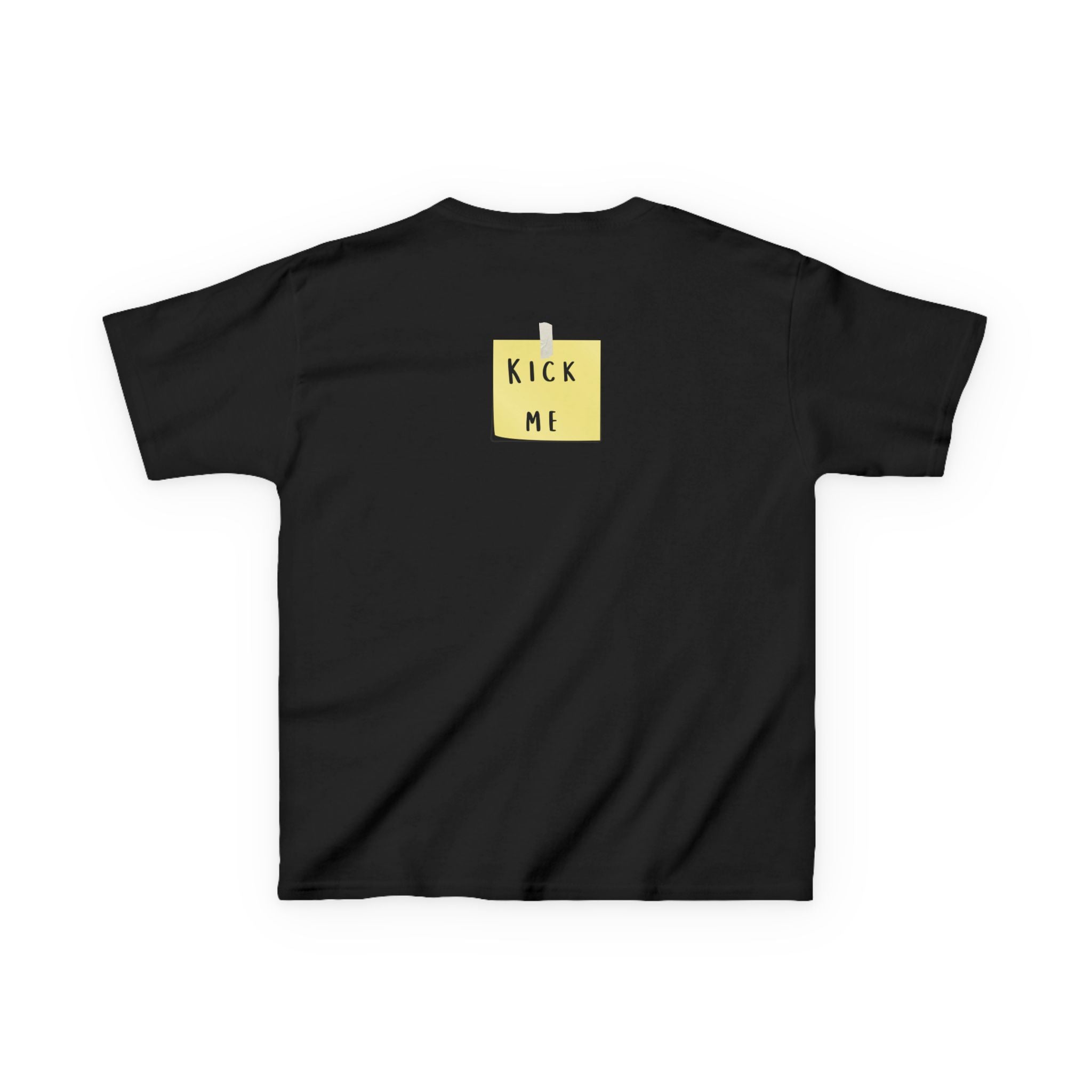 Kick Me Taped To Back | Youth Unisex | Funny T-Shirt