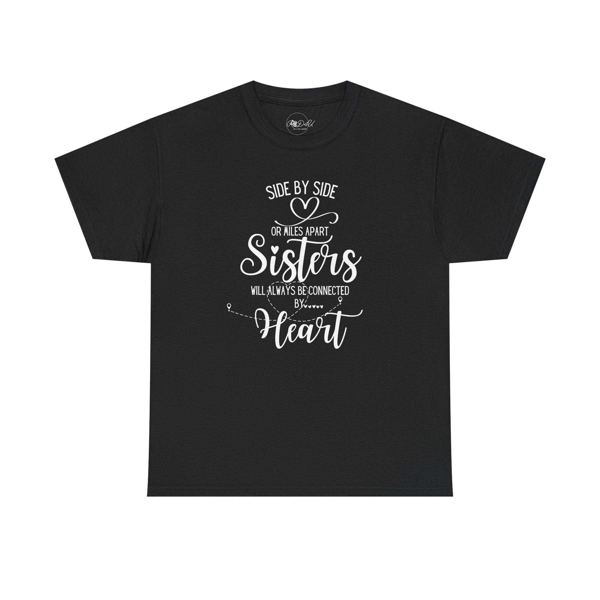 Sisters Connected | Adult Unisex Regular | Family T-Shirt