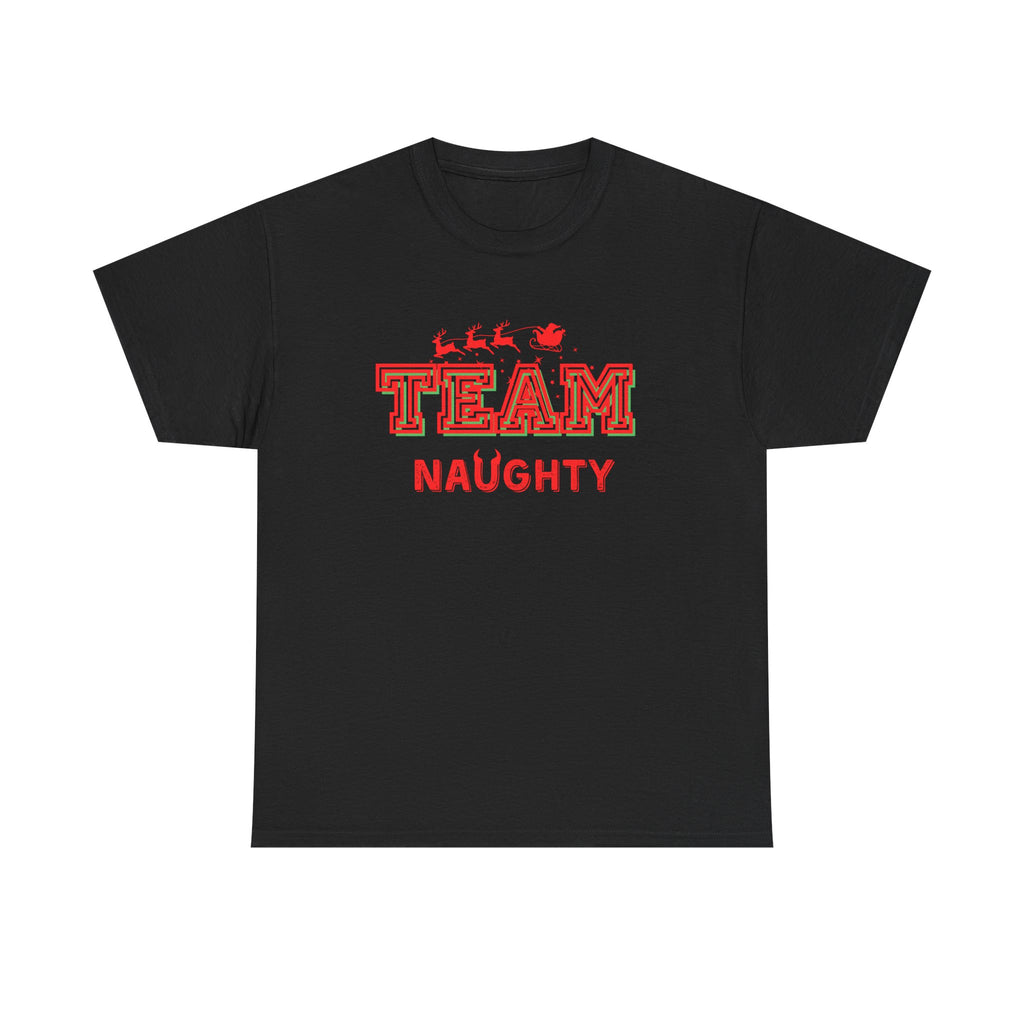 Team Naughty | Adult Unisex | Christmas T-Shirt