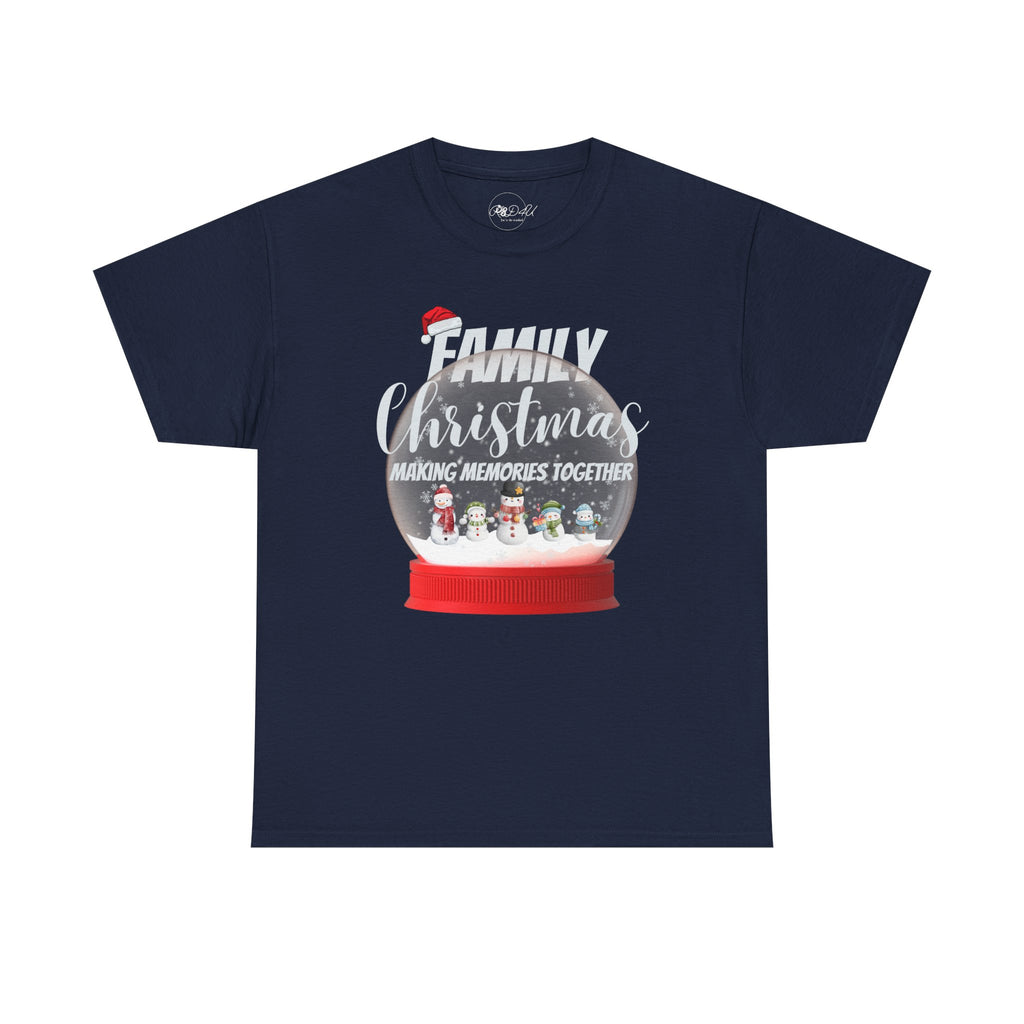 Family Christmas Snow Globe | Adult Unisex | Christmas T-Shirt