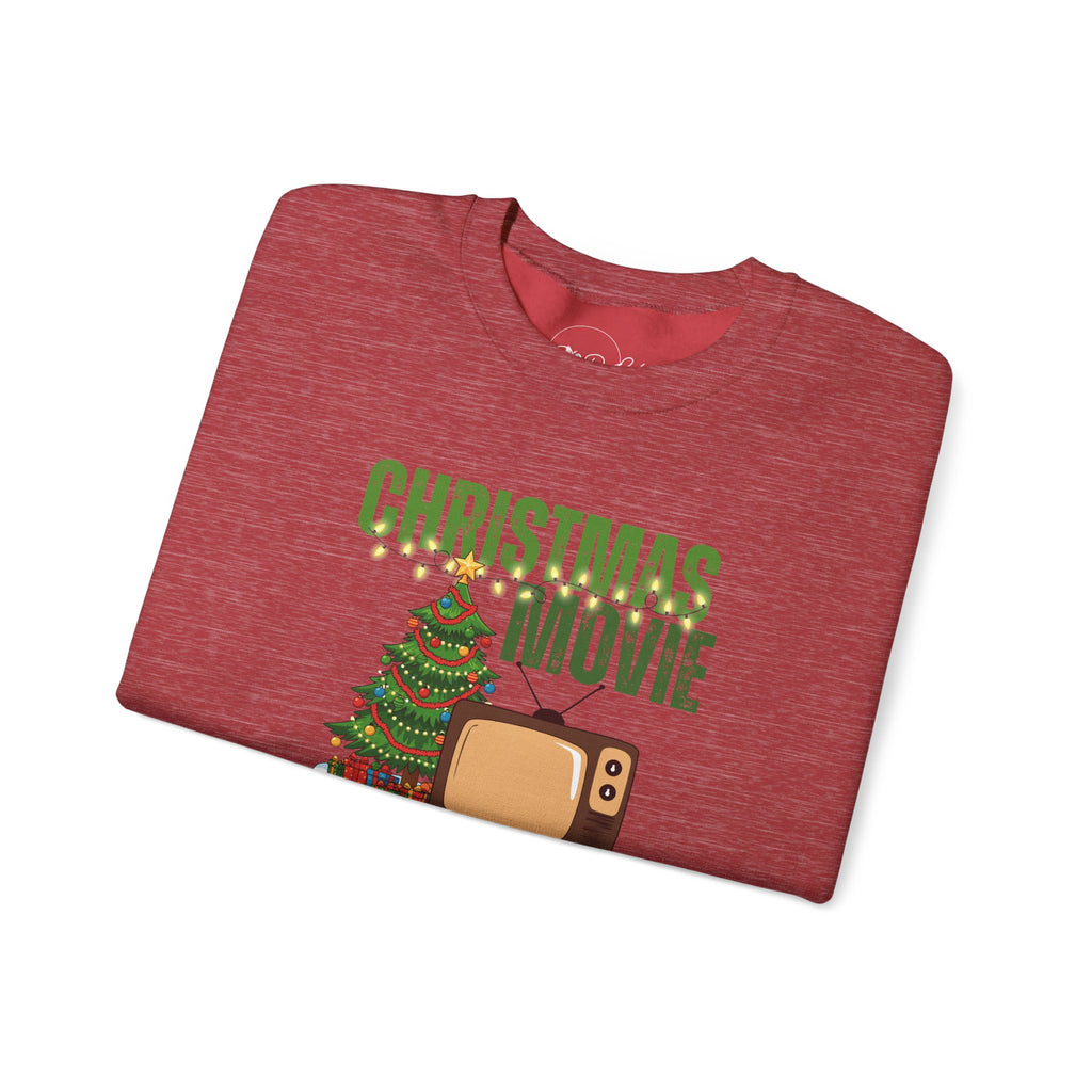 Christmas Movie Junkie | Adult Unisex | Crewneck Sweatshirt