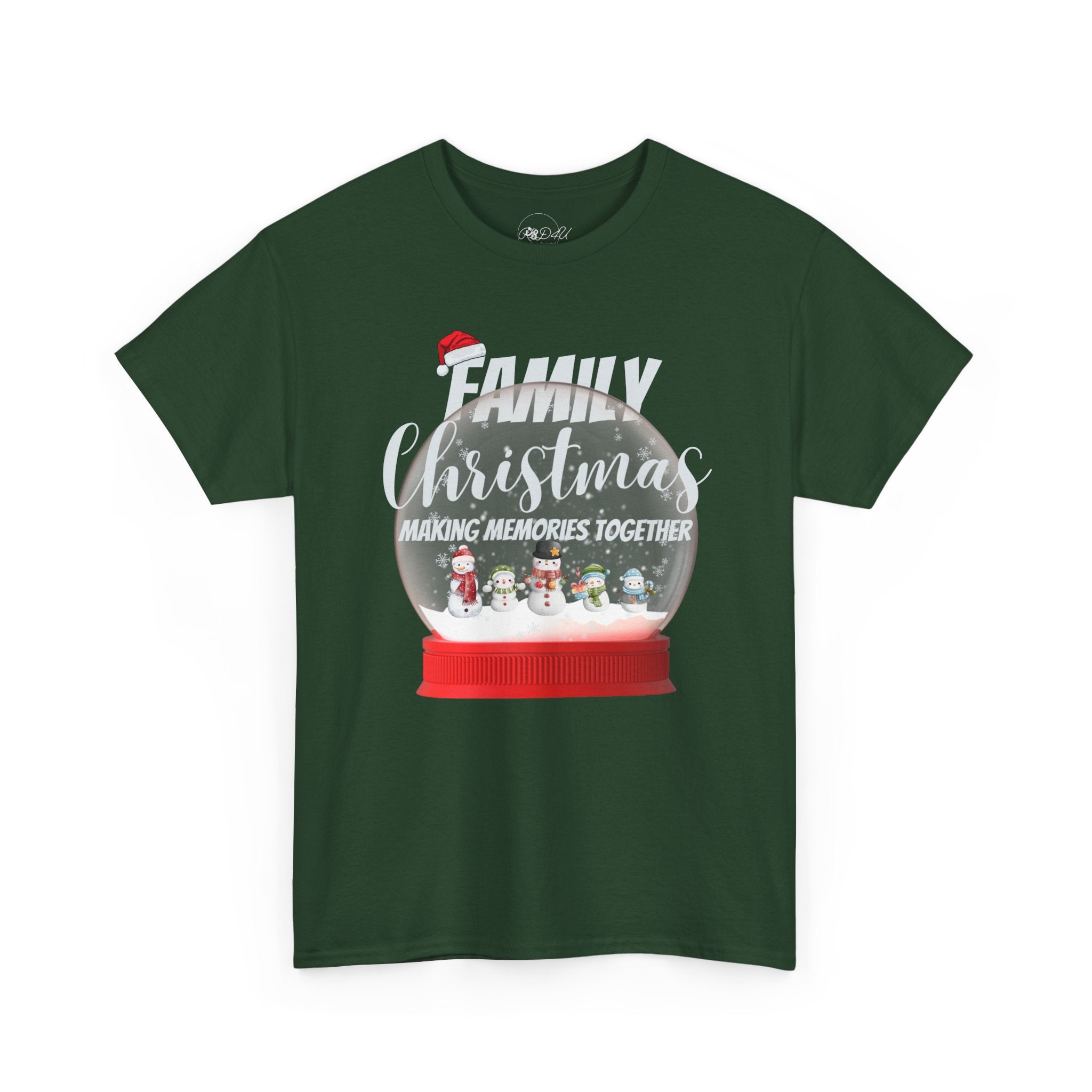 Family Christmas Snow Globe | Adult Unisex | Christmas T-Shirt