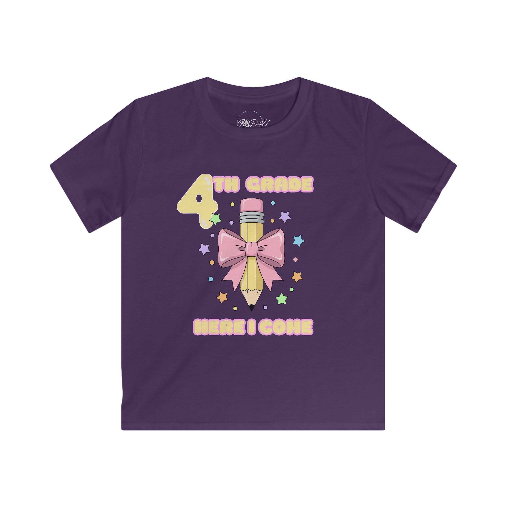 Fourth Grade Here I Come | Youth Unisex | School T-Shirt