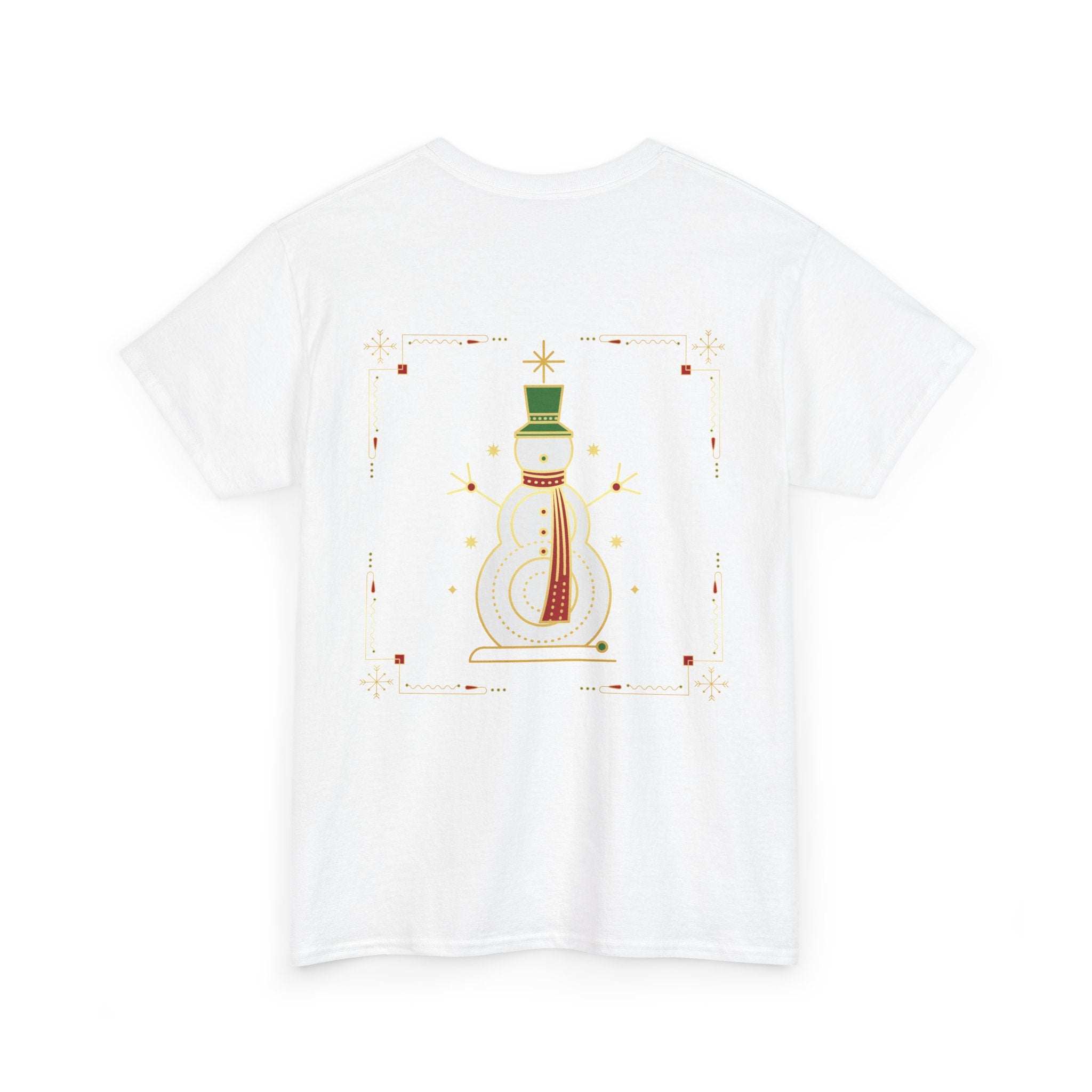 Dad The Snowman| Adult Unisex | Minimalist Christmas T-Shirt