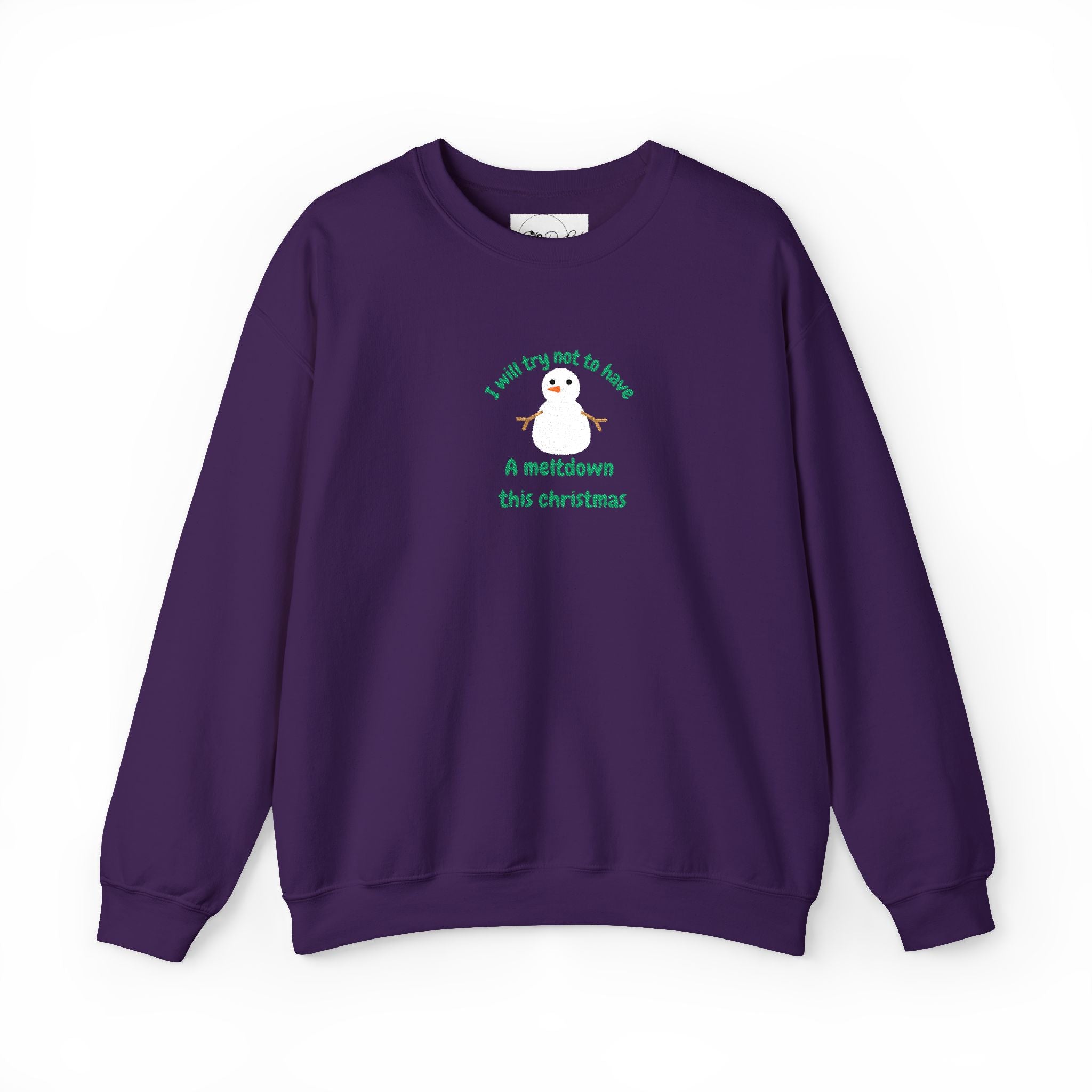 Meltdown Snowman | Adult Unisex | Christmas Sweatshirt